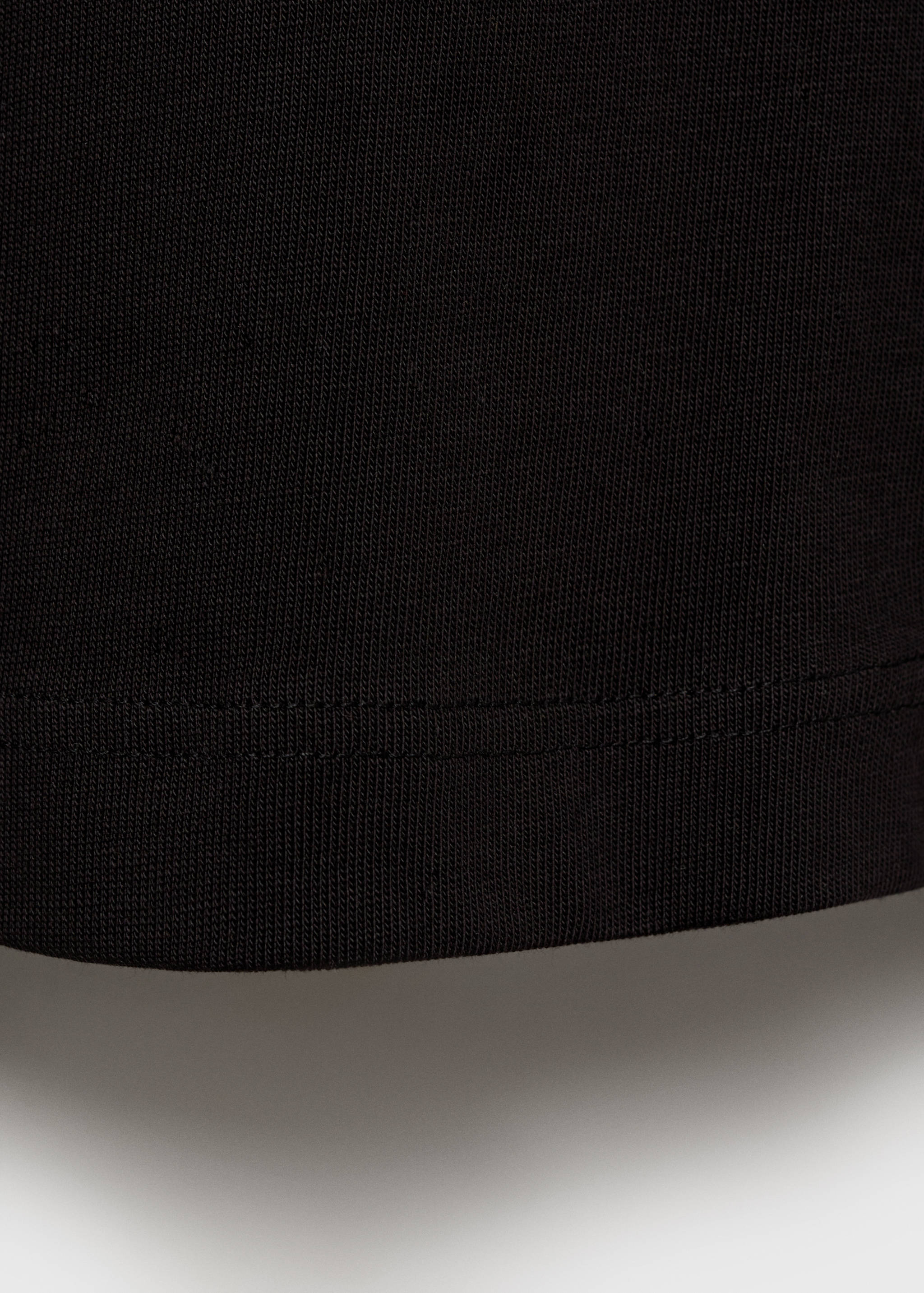 Kurzärmliges Baumwoll-T-Shirt - Detail des Artikels 0