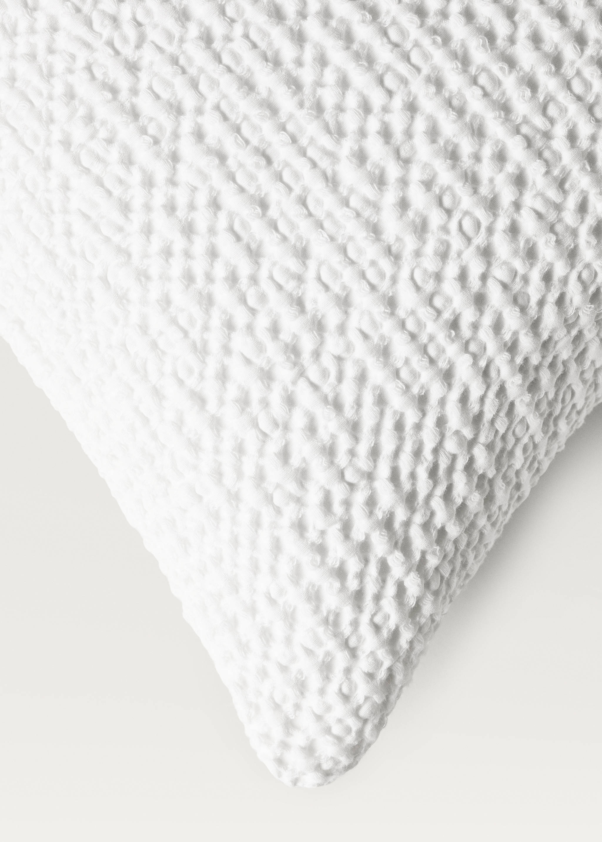 Children’s waffle-cotton garment-dyed cushion cover  40x40cm - Details of the article 3