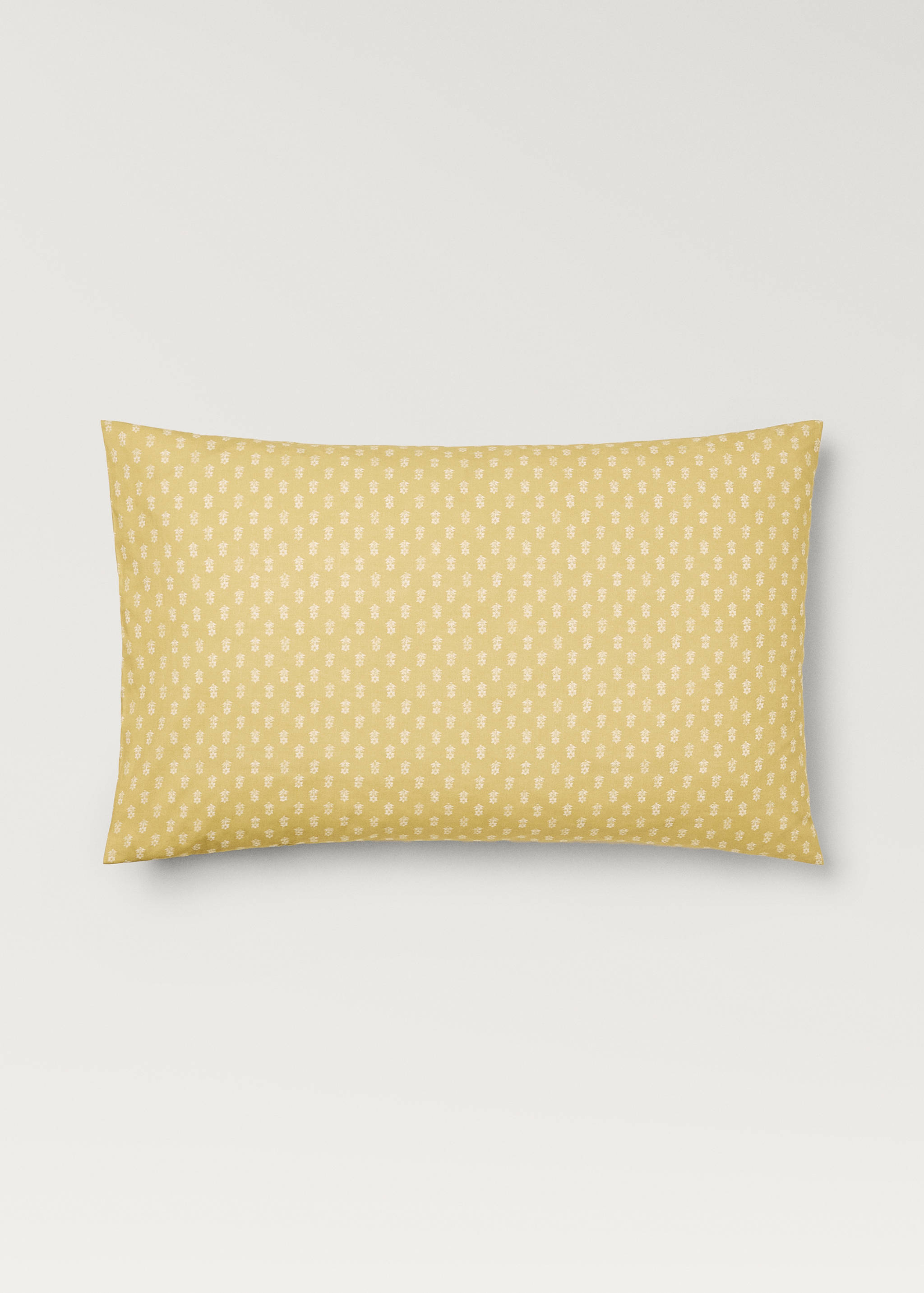 Παιδική μαξιλαροθήκη από βαμβακερό περκάλι με μικρό λουλούδι 50x75 εκ - Προϊόν χωρίς μοντέλο