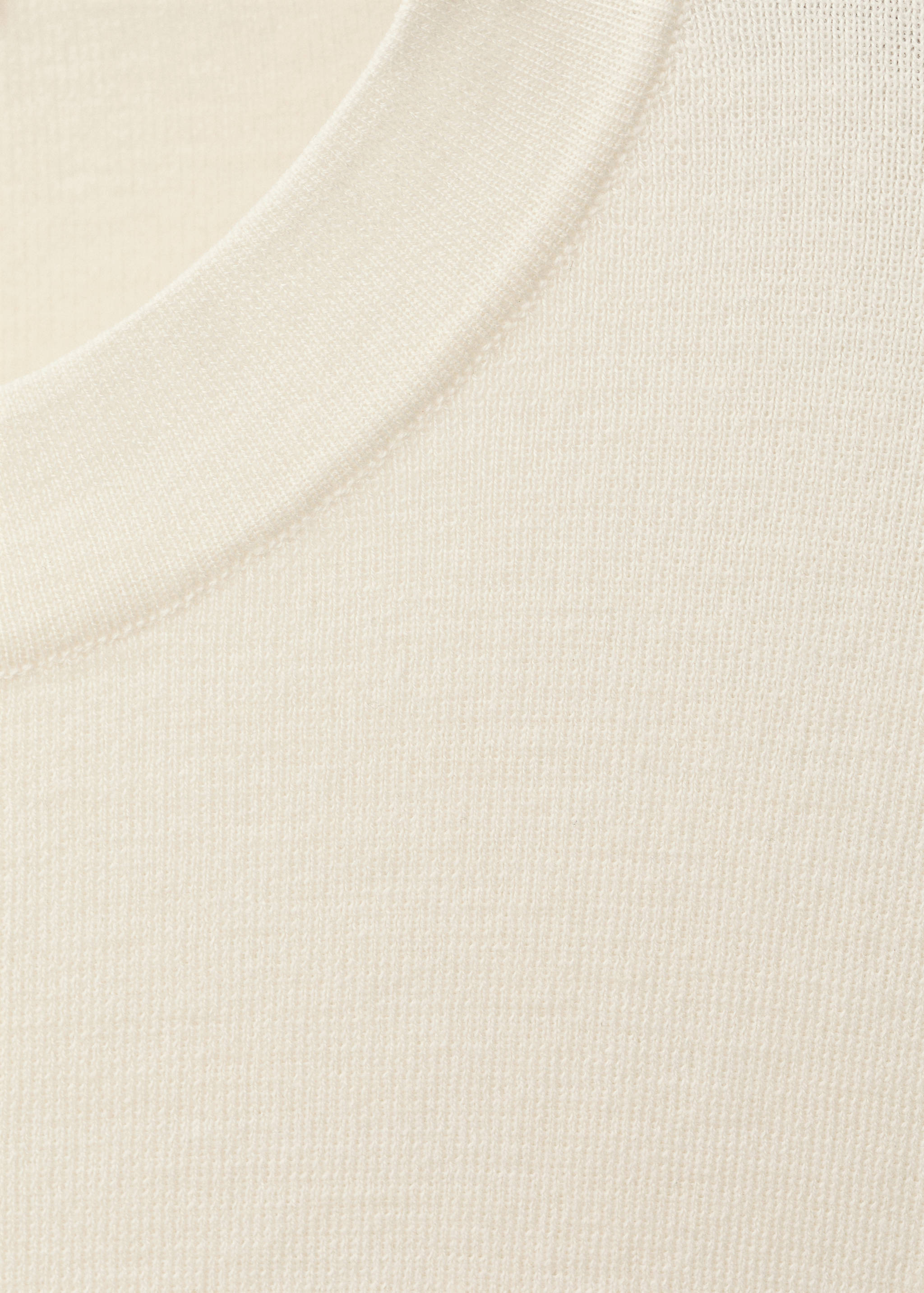 Kurzarm-Pullover aus Wollgemisch - Detail des Artikels 0