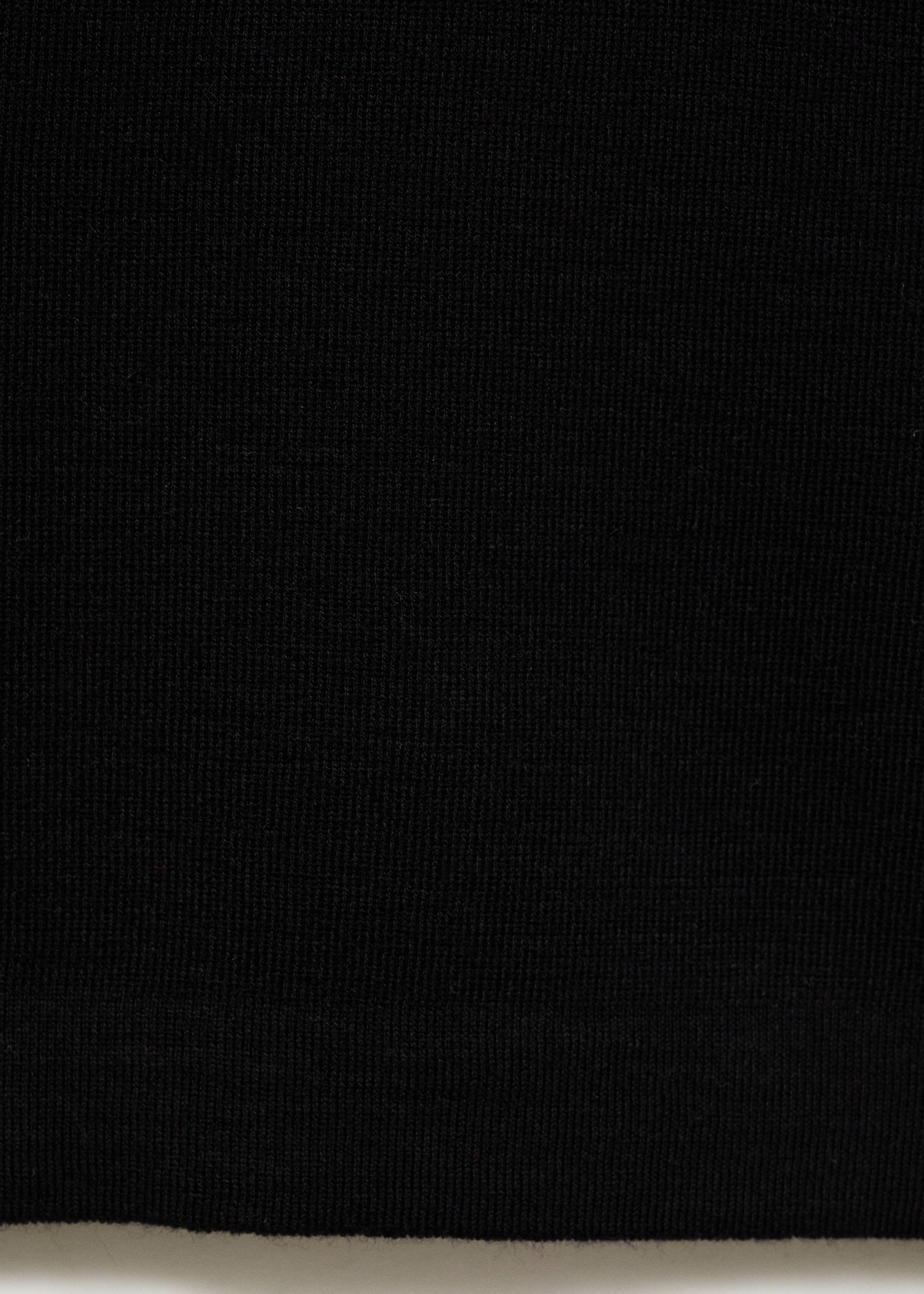 Pull laine mélangée manches courtes - Détail de l'article 0