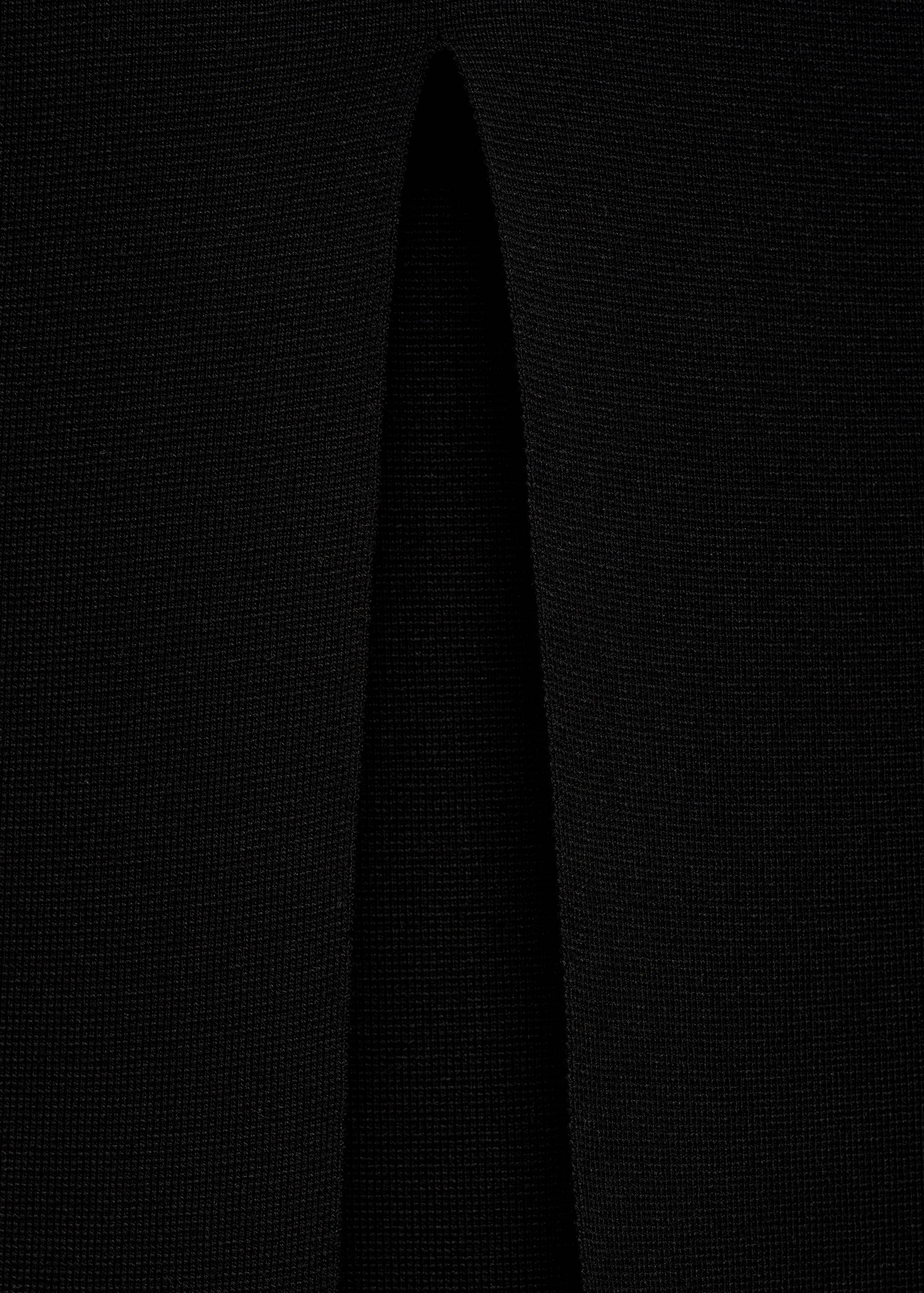 Fine knit midi skirt - Details of the article 0