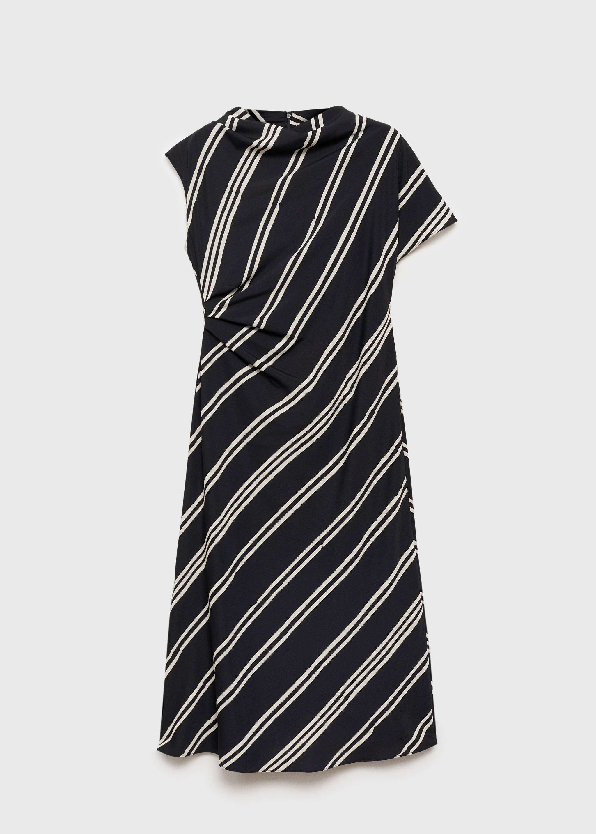Stripe-print midi-dress - Article without model