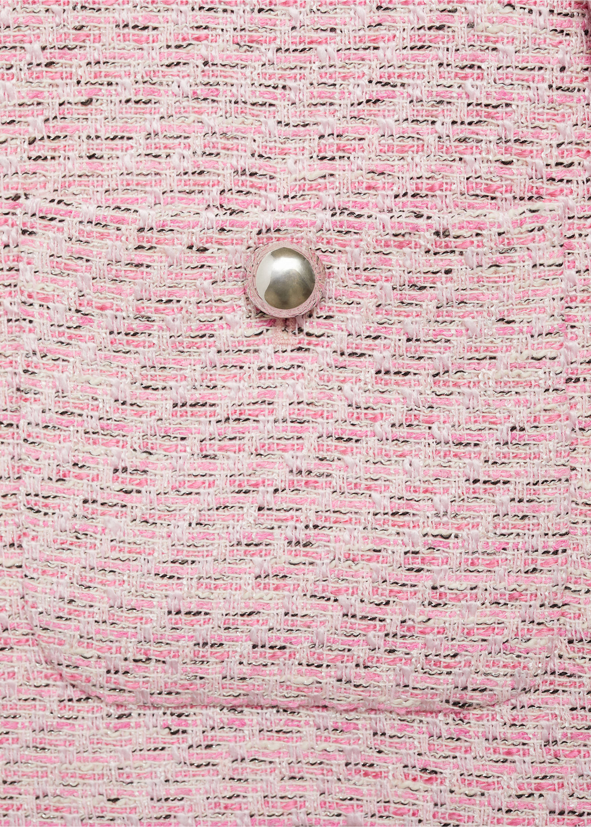 Taillierte Tweedjacke - Detail des Artikels 0, Rosa. Ref: 87044094-00.
