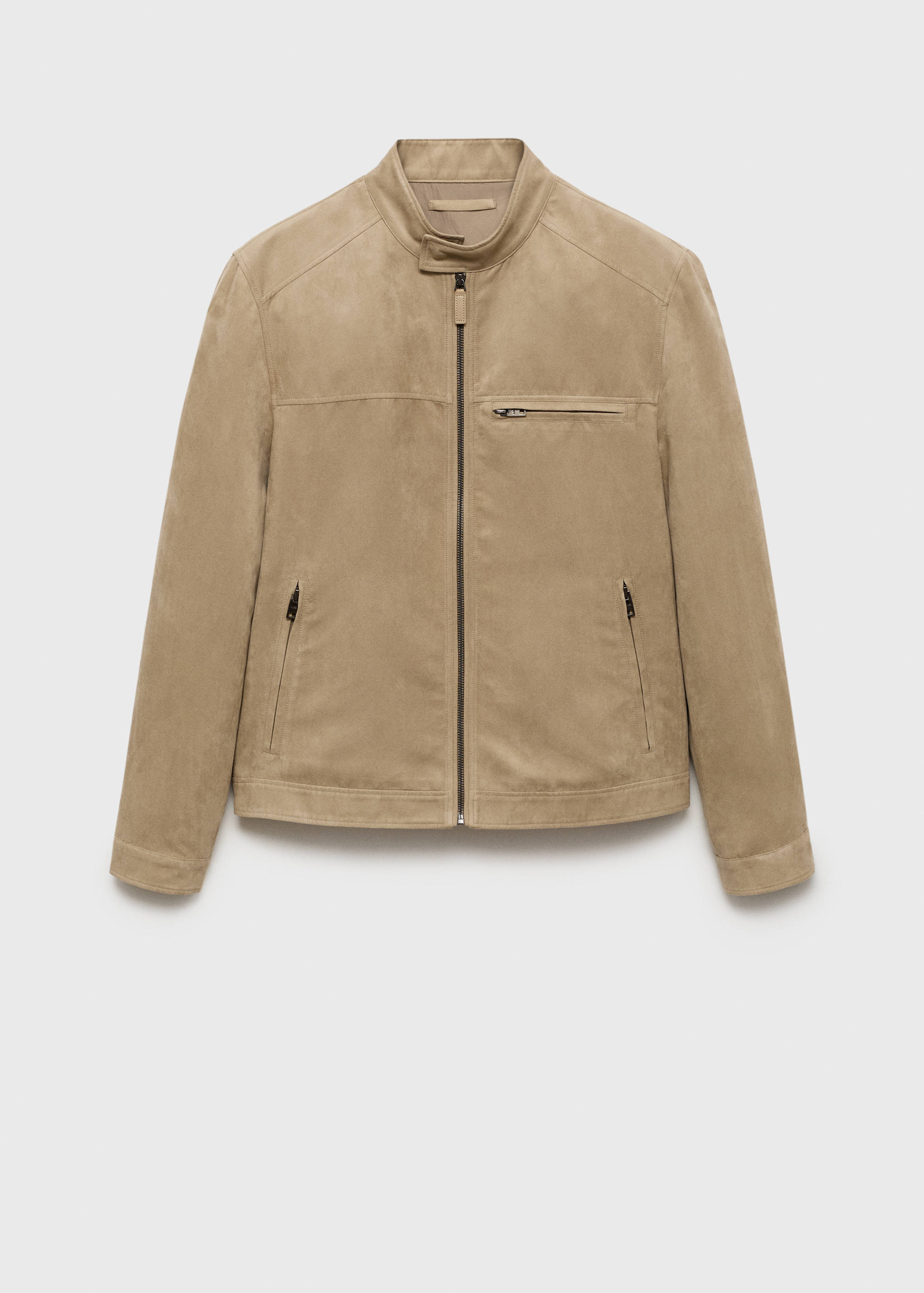 Bikerjacke mit Wildleder-Effekt - Artikel ohne Model