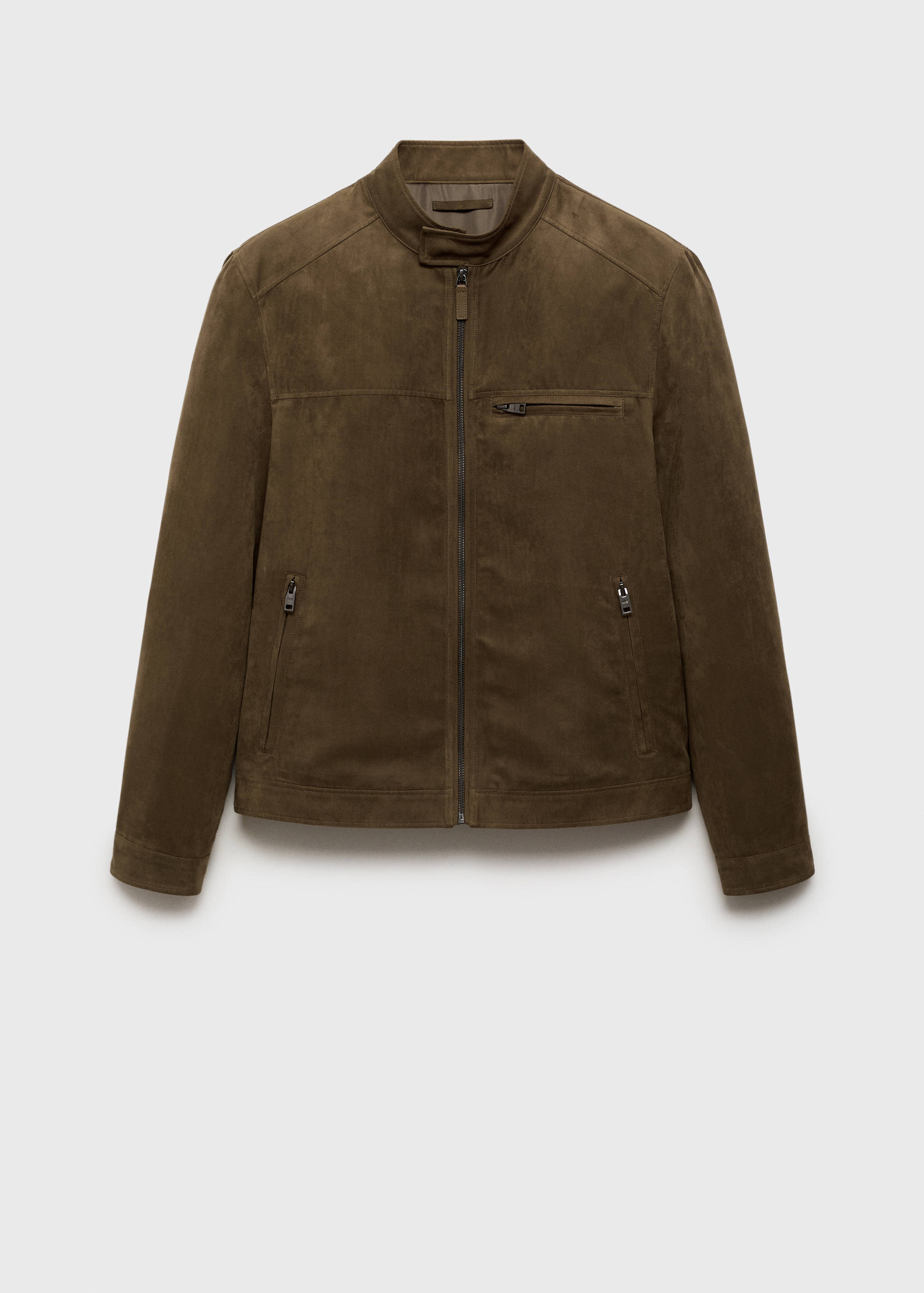 Bikerjacke mit Wildleder-Effekt - Artikel ohne Model