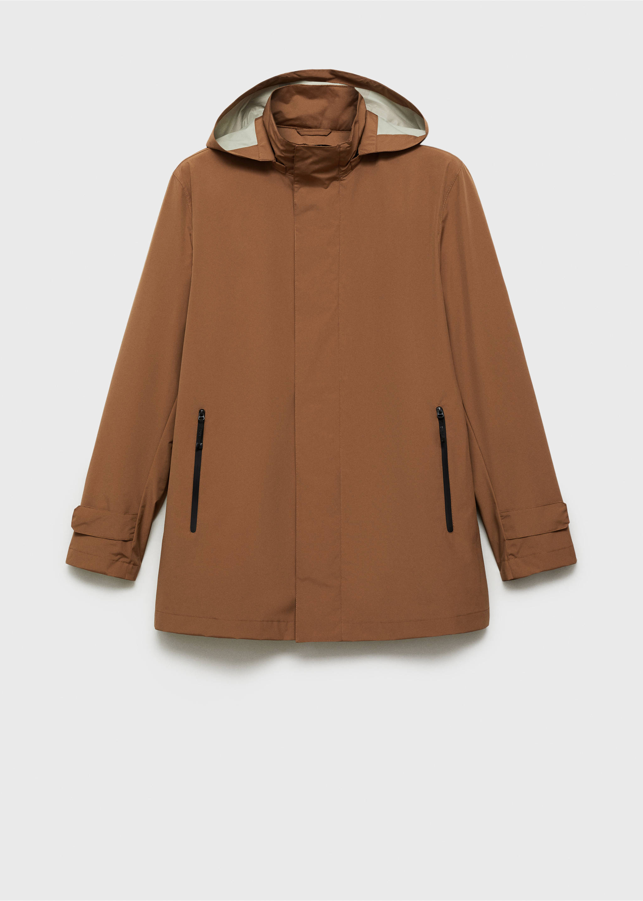 COOLMAX® technology waterproof barn jacket - Article without model, Tobacco Brown. Ref: 87044389-00.
