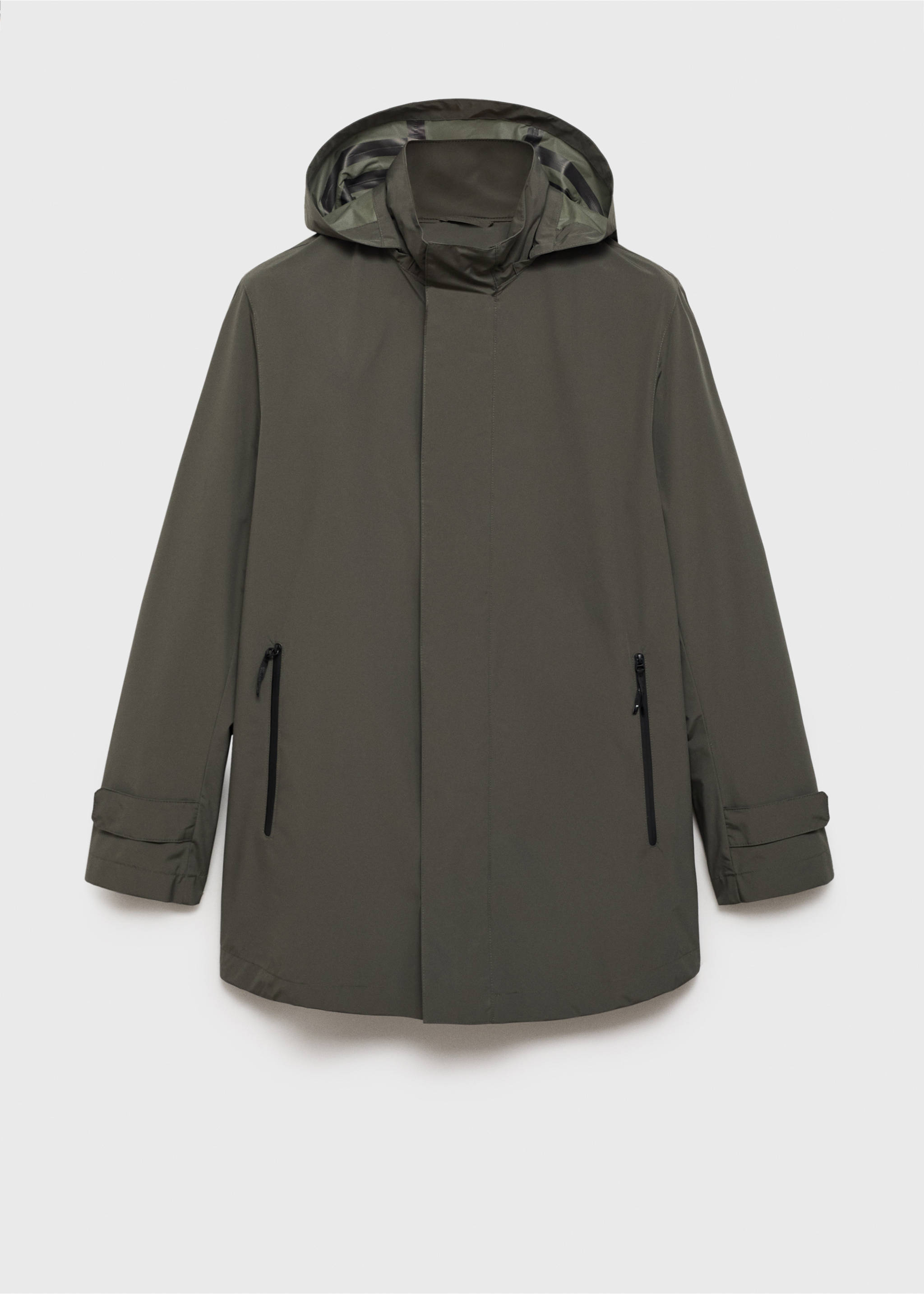 COOLMAX® technology waterproof barn jacket - Article without model, Medium Green. Ref: 87044389-00.