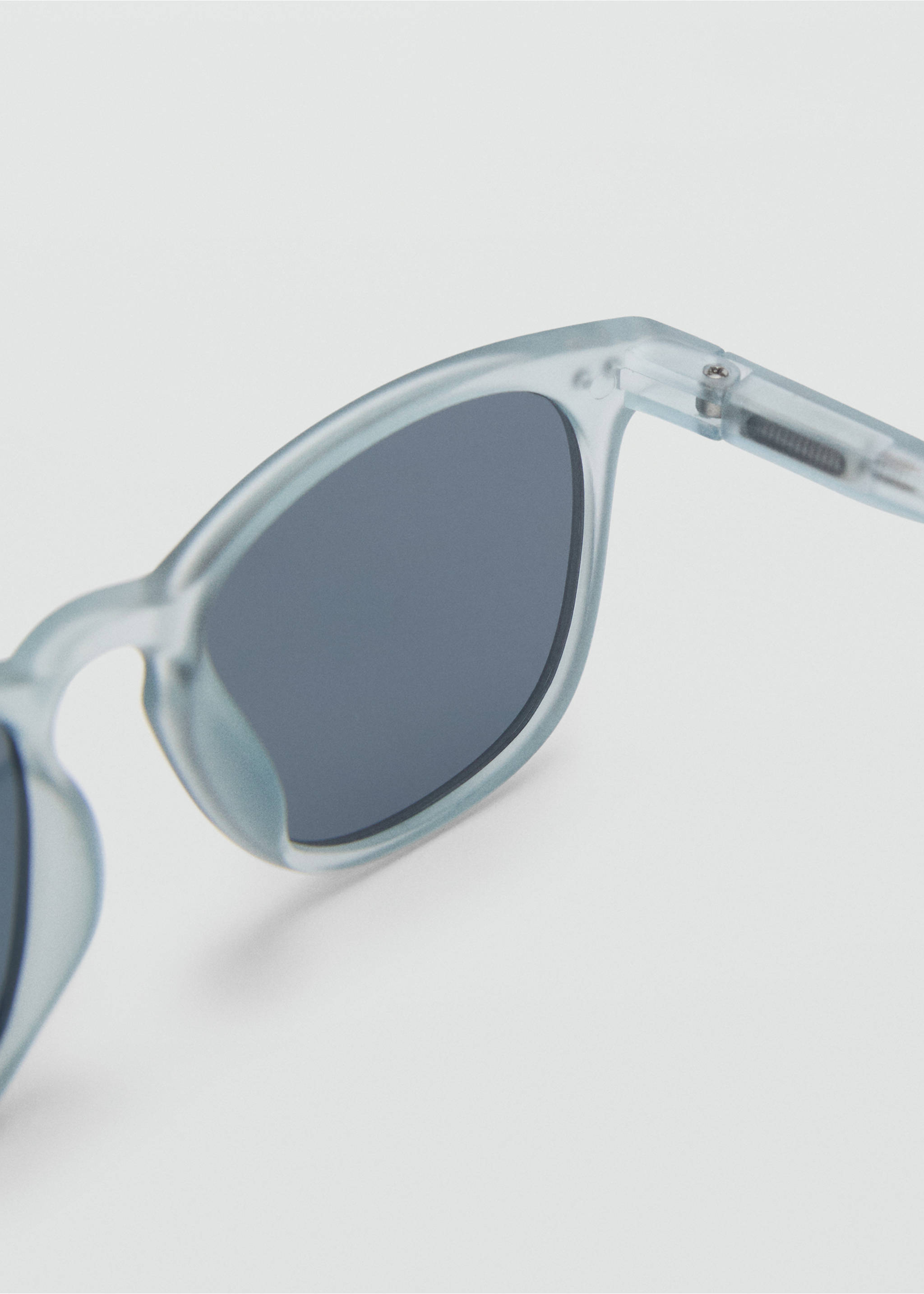 Resin frame sunglasses - Details of the article 1, Aqua Green. Ref: 87044396-00.