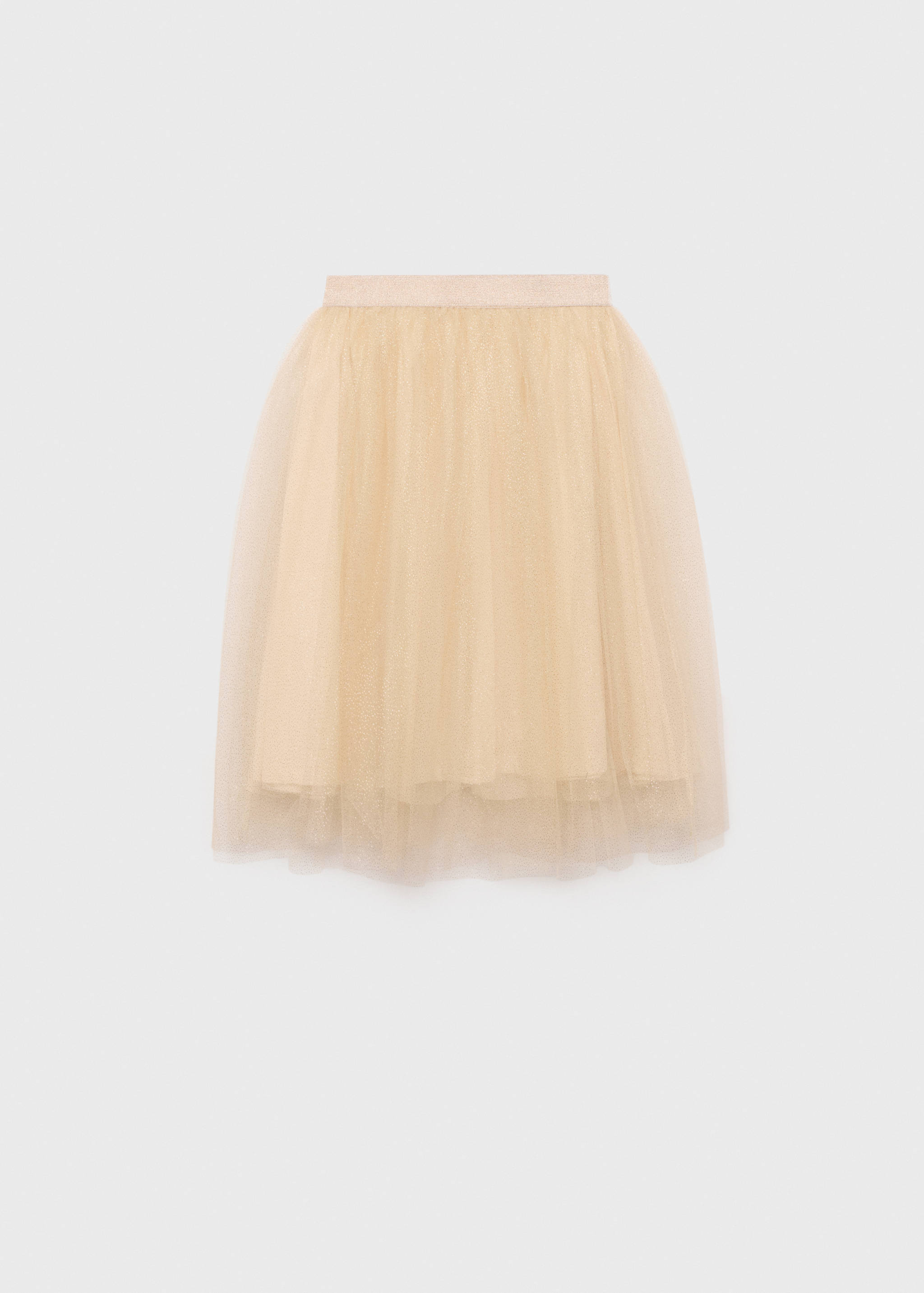 Glitter tulle skirt - Reverse of the article