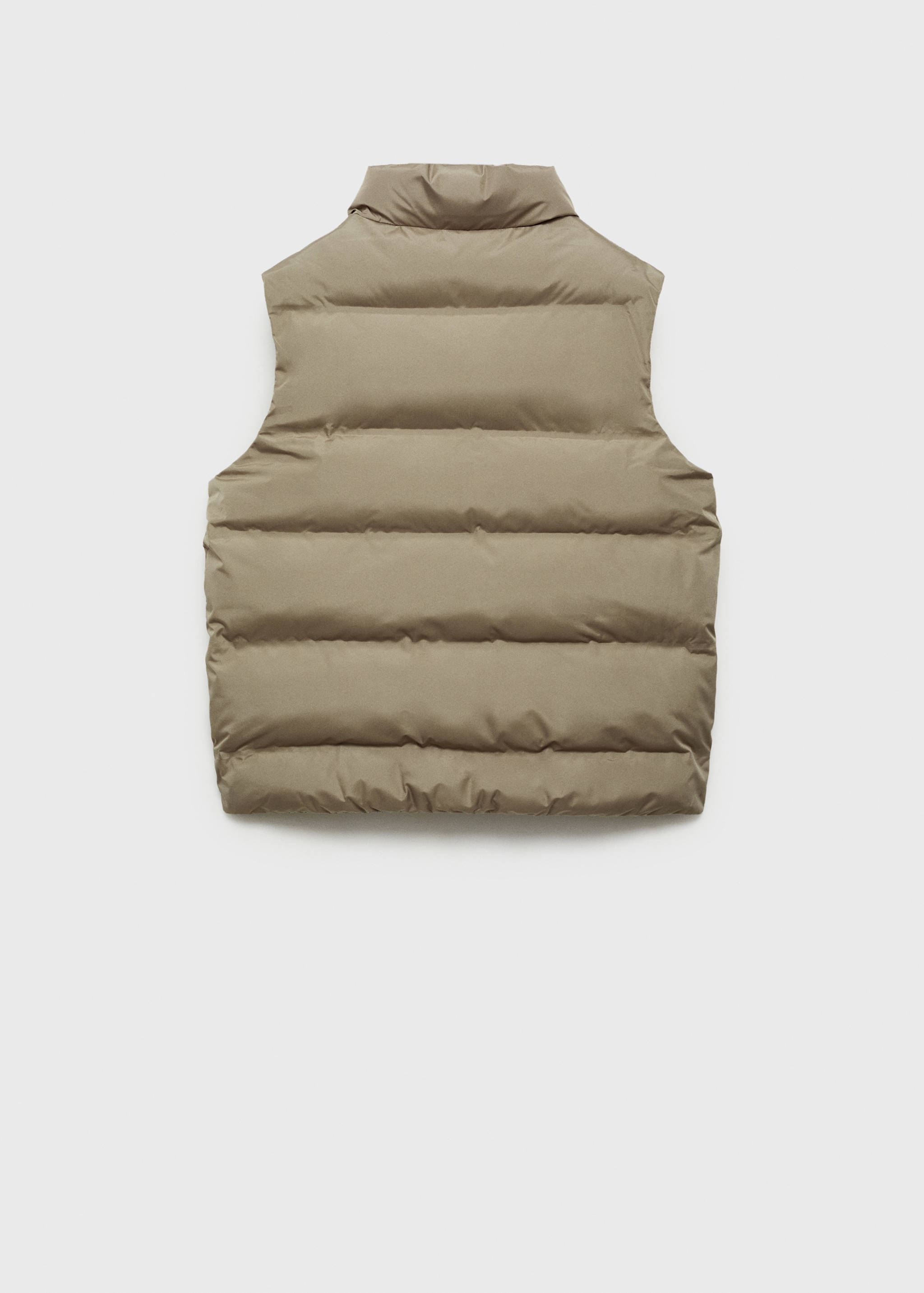 Quilted vest with pockets - Reverse of the article
