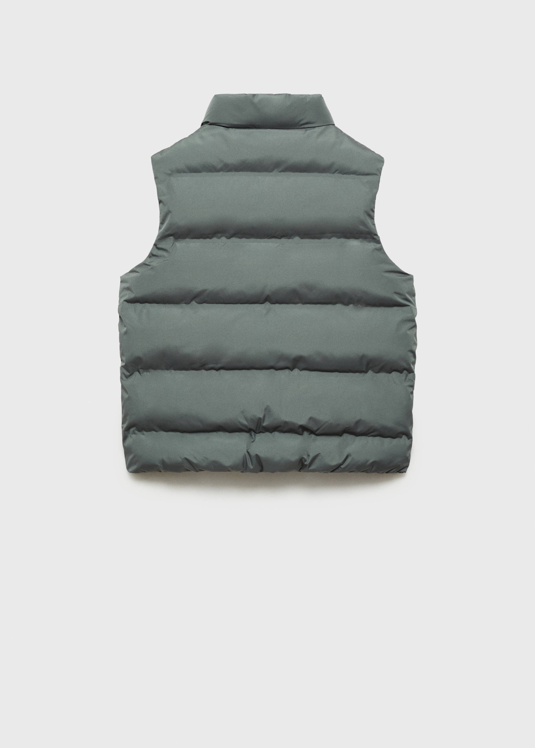 Quilted vest with pockets - Reverse of the article