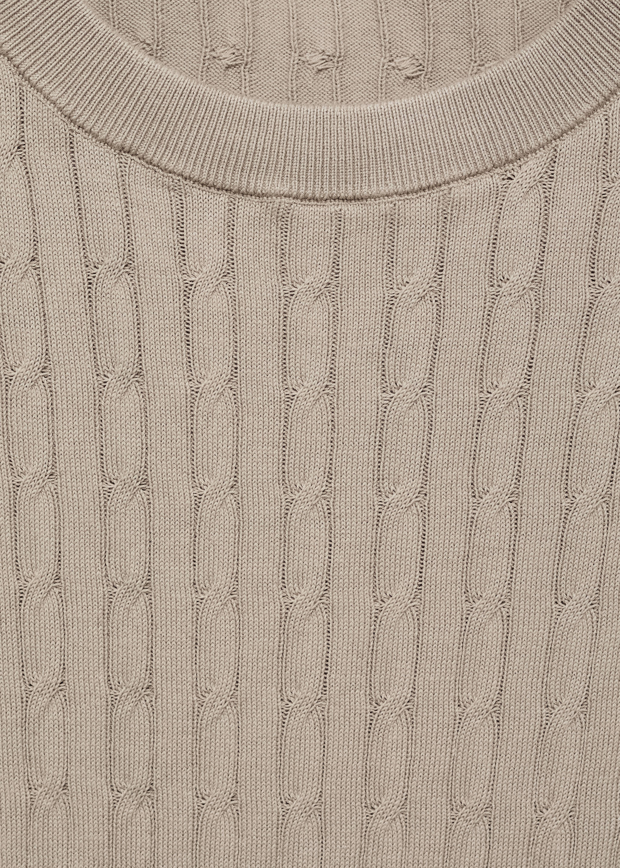 Feinstrickpullover mit Zopfmuster - Detail des Artikels 8