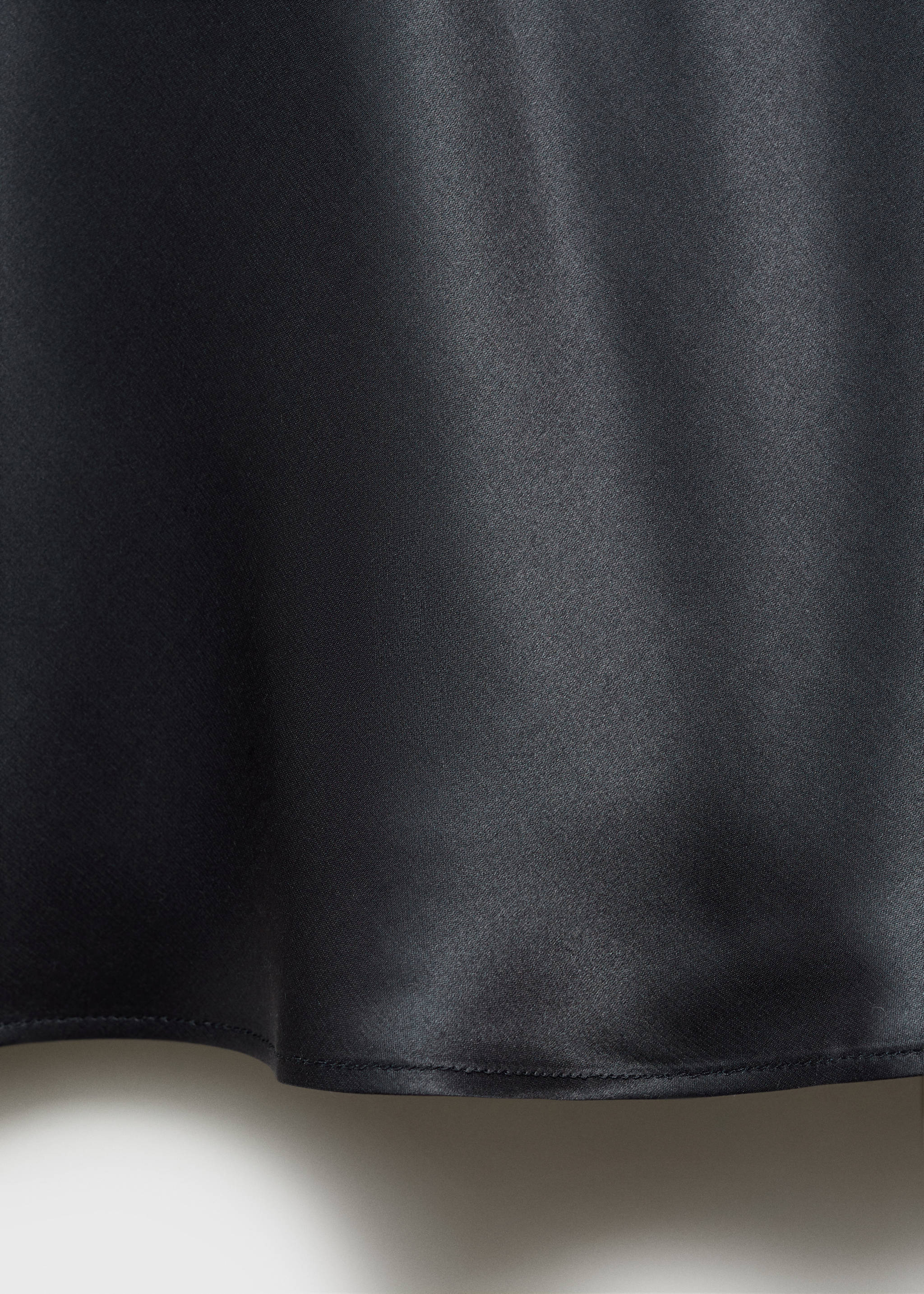 Vestit seda escot drapejat - Detall de l'article 0