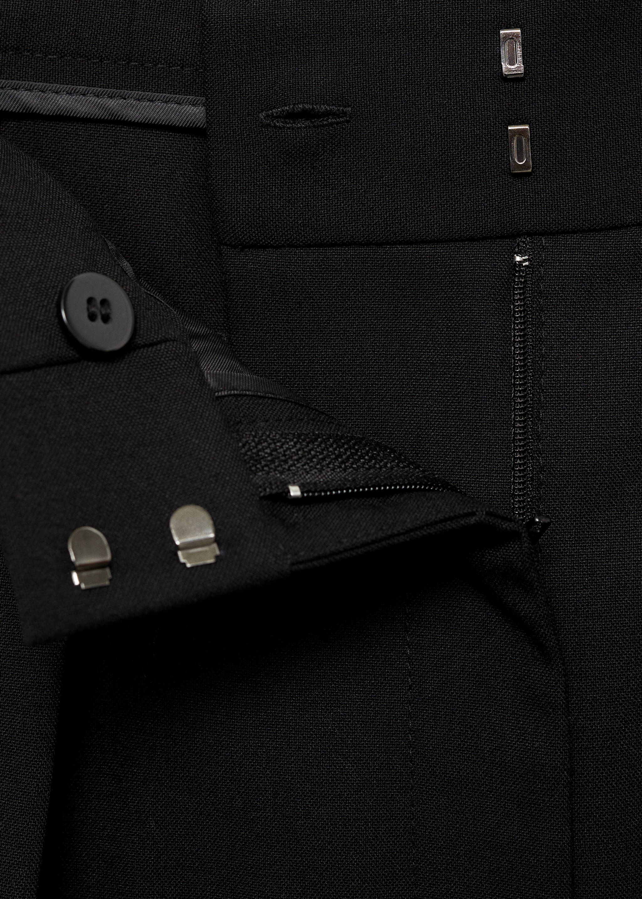 Wide leg pleated trousers - Details of the article 8