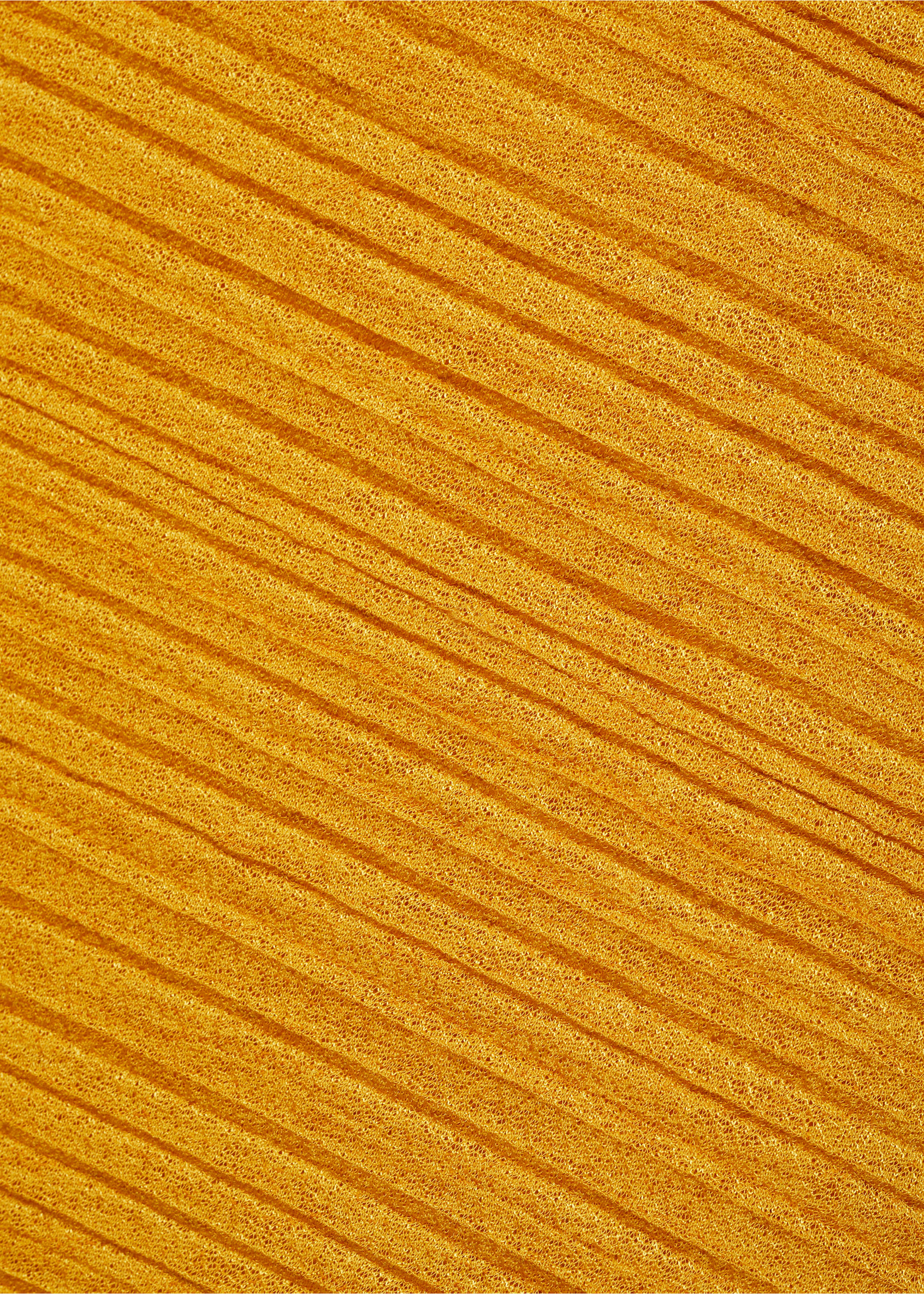 Top assimétrico com textura - Pormenor do artigo 0, Mostarda. Ref: 87044777-00.