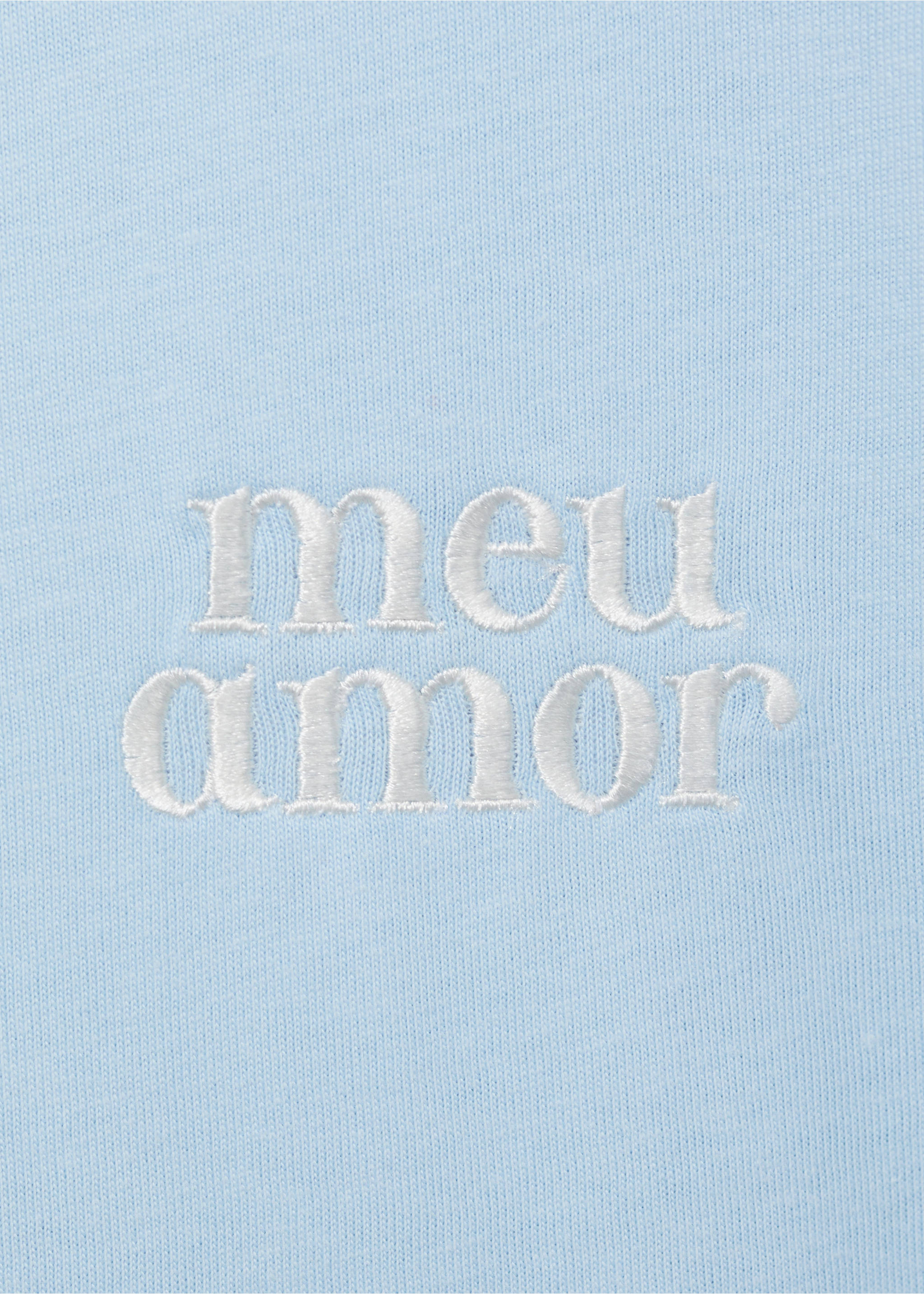 Message cotton T-shirt - Details of the article 8, Blue. Ref: 87044785-00.