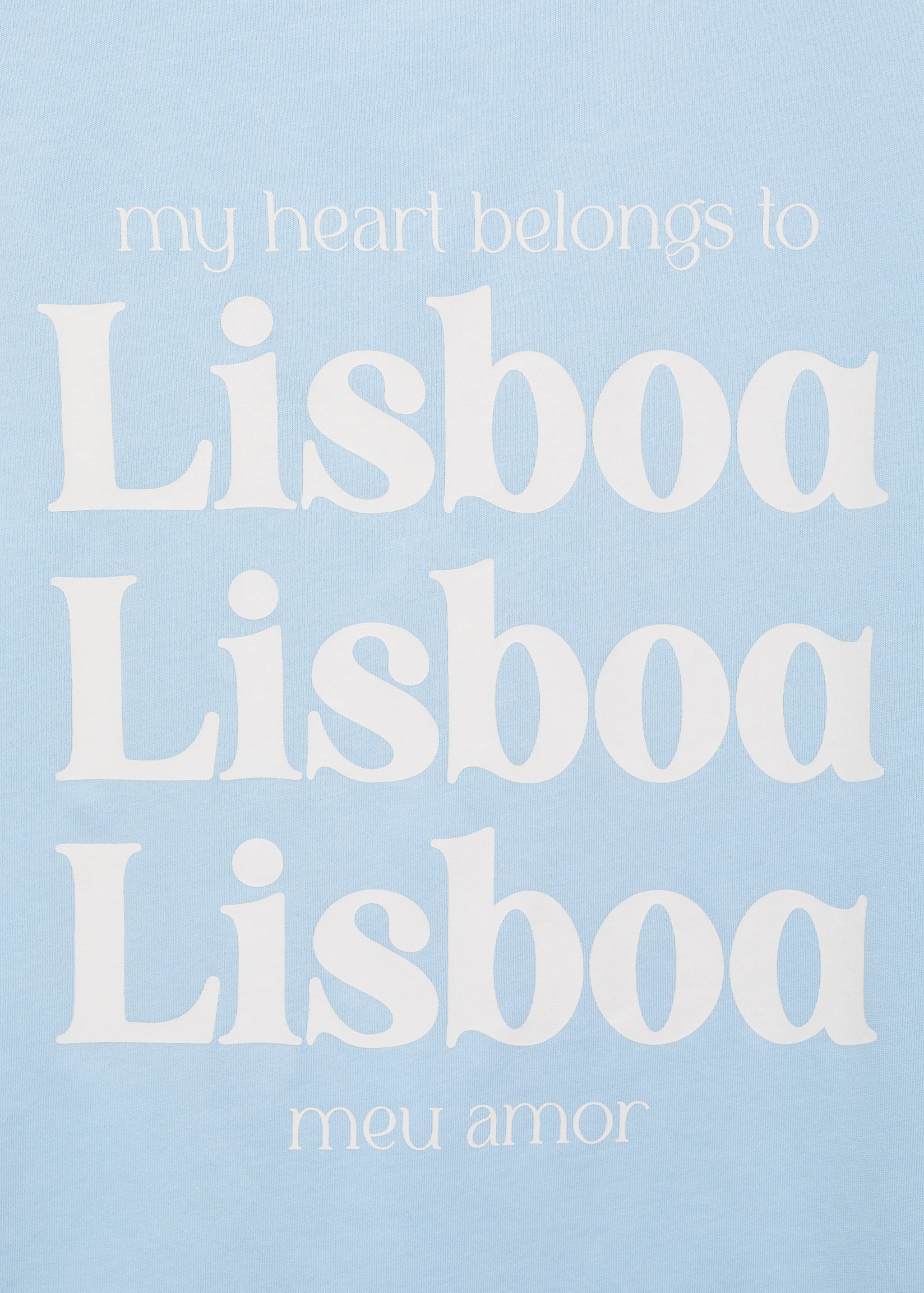 T-shirt coton message - Détail de l'article 0