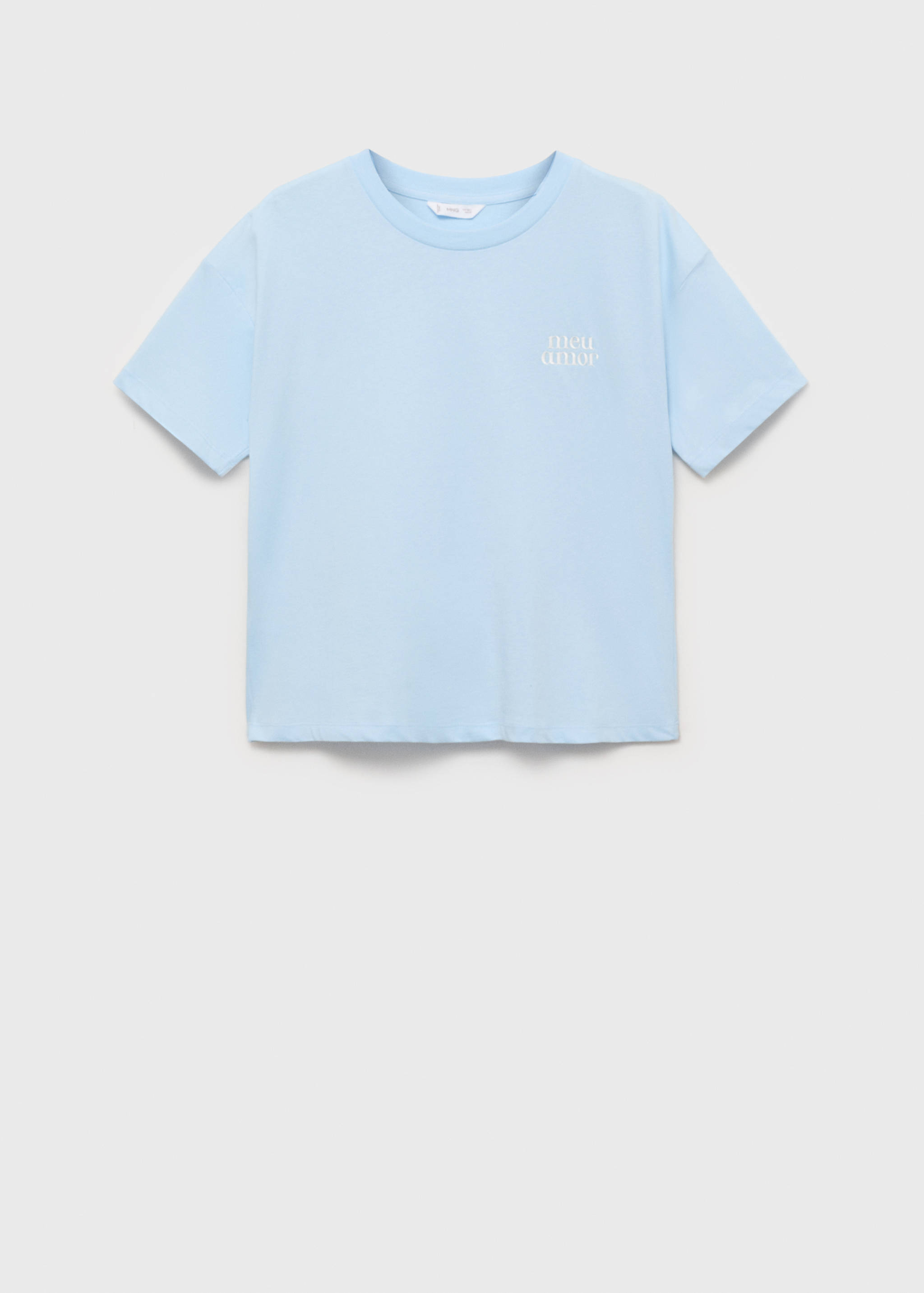 Camiseta algodón mensaje - Artículo sin modelo
