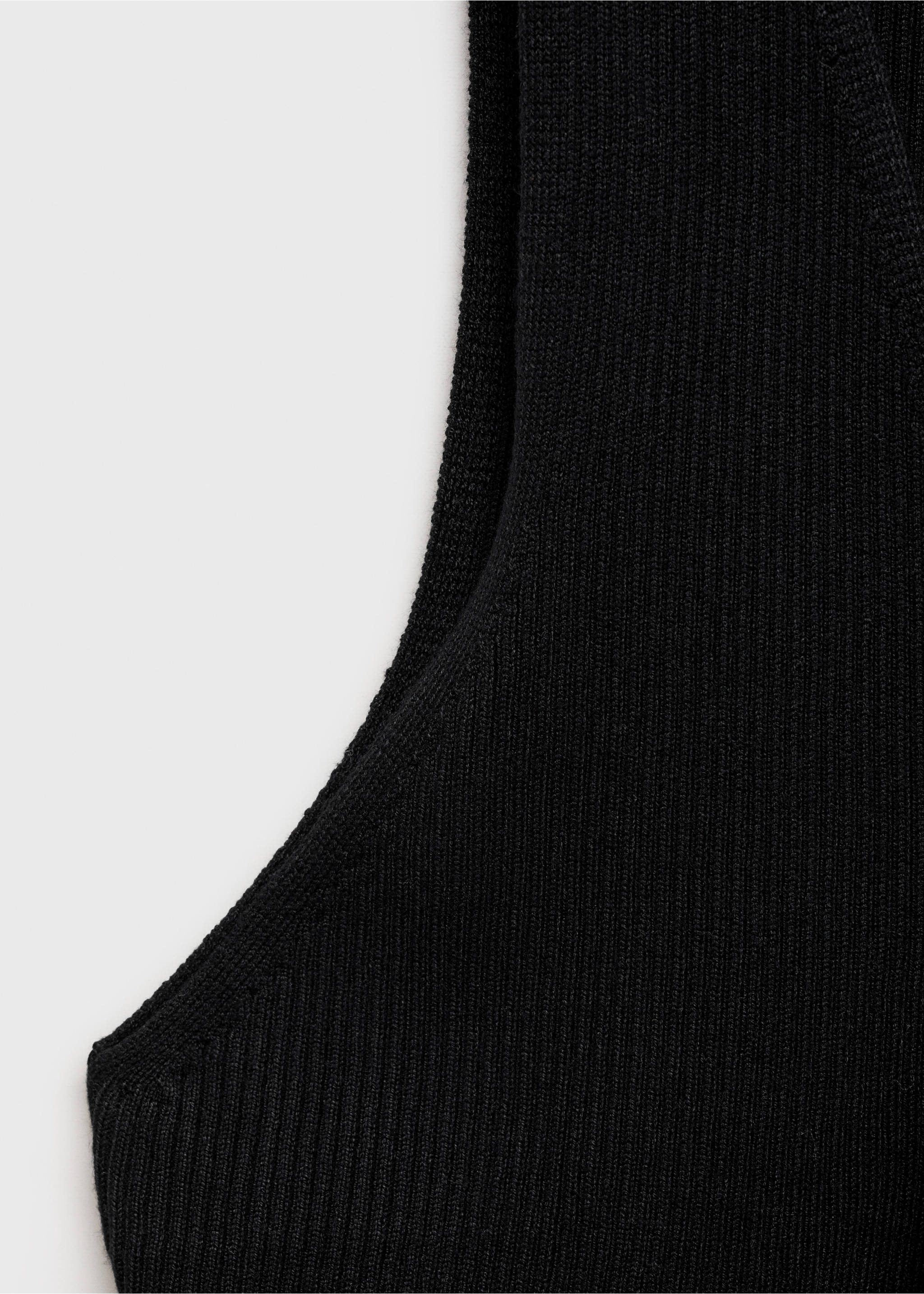 Top crop nœud - Détail de l'article 0, Noir. Ref: 87044786-00.