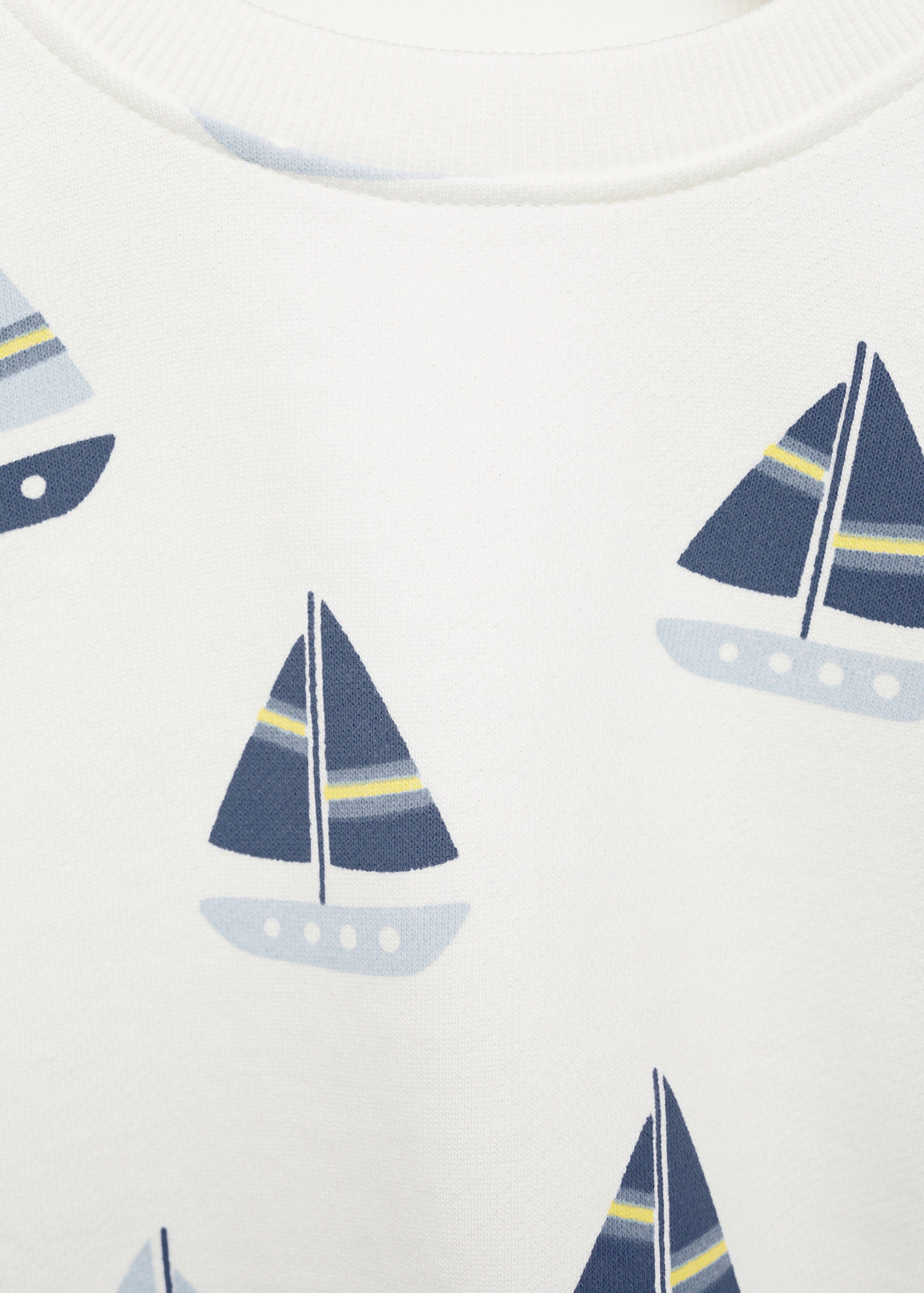 Printed cotton sweatshirt - Details of the article 8