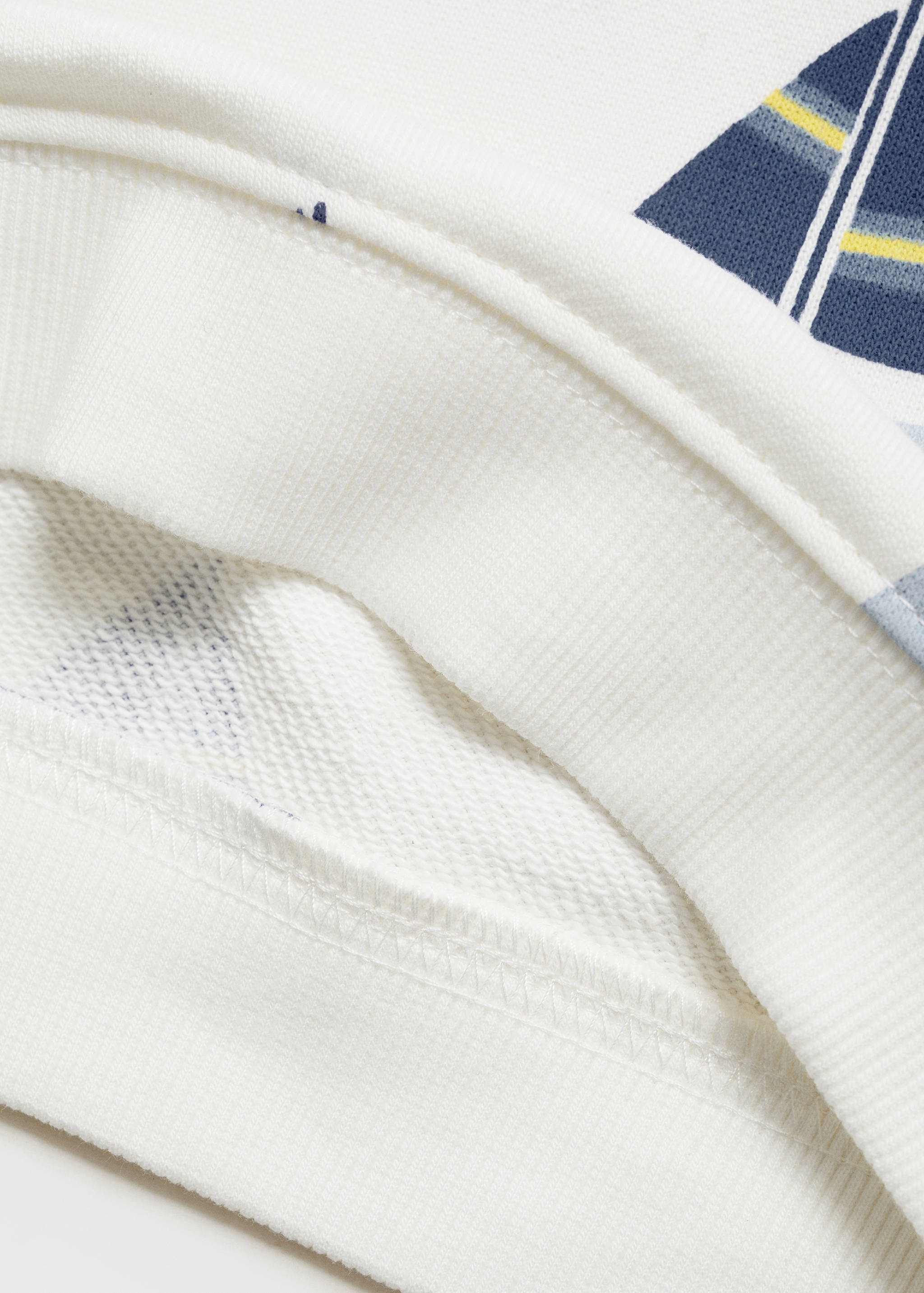 Printed cotton sweatshirt - Details of the article 0