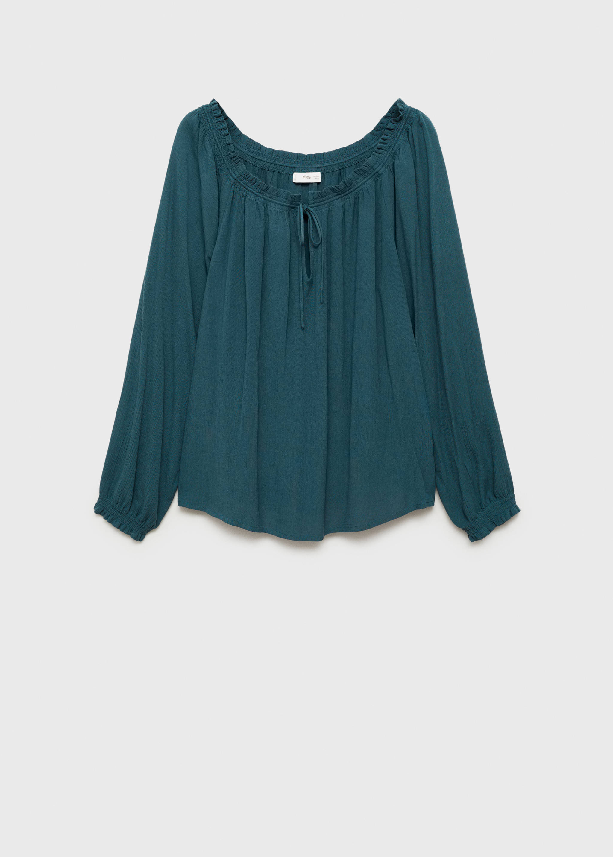 Ruched neck blouse - Article without model