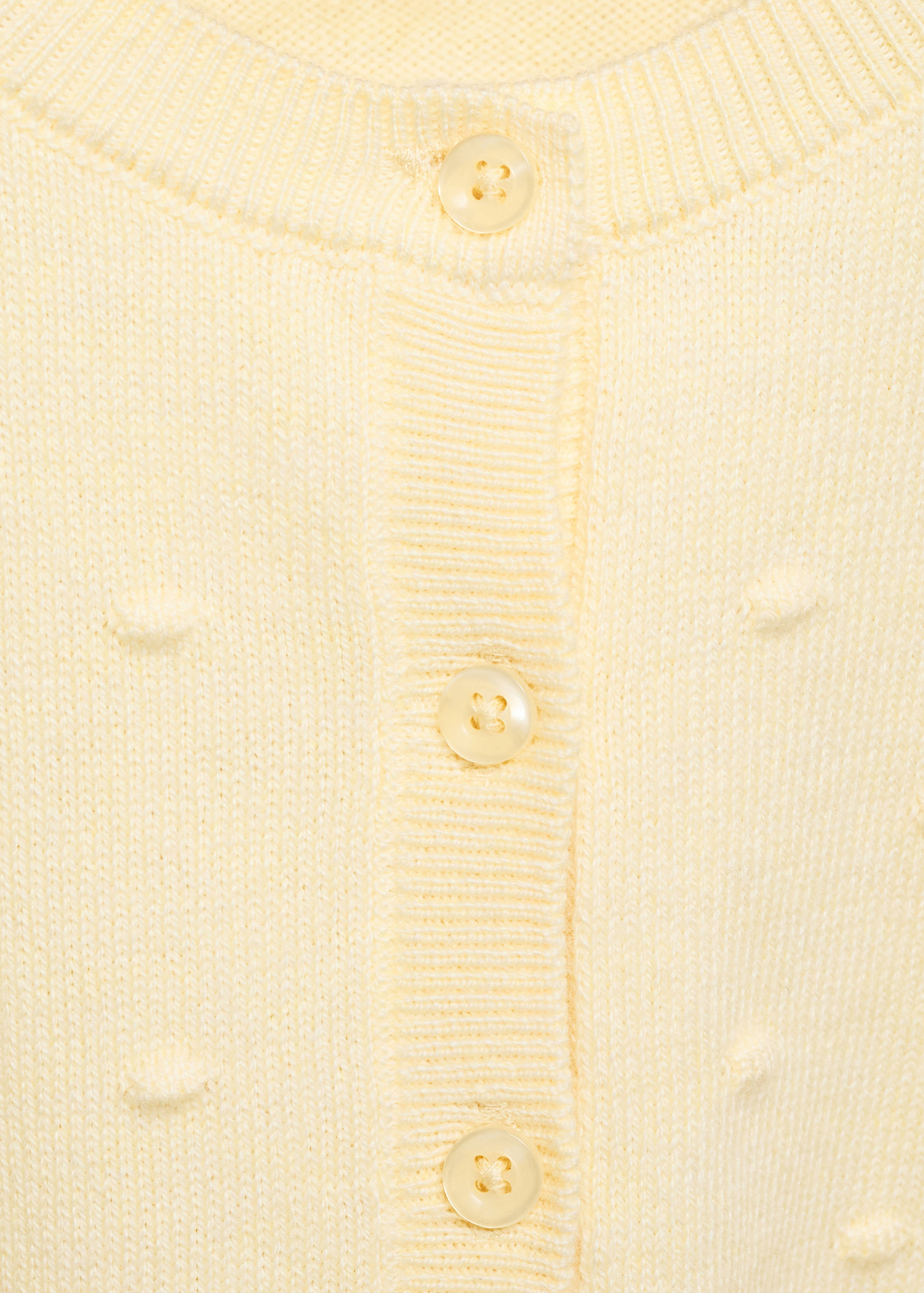 Embroidered knit cardigan - Details of the article 8