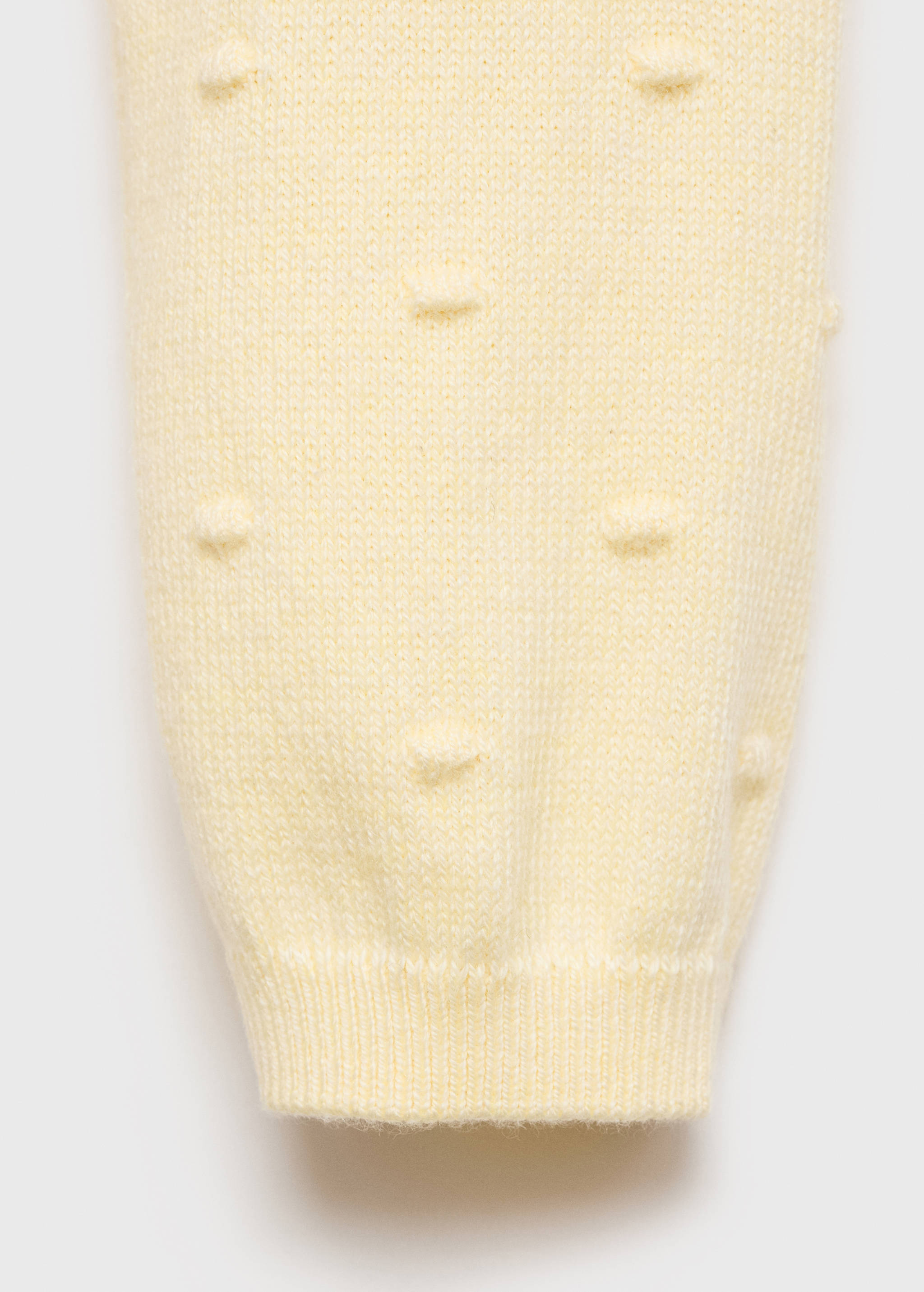 Embroidered knit cardigan - Details of the article 0