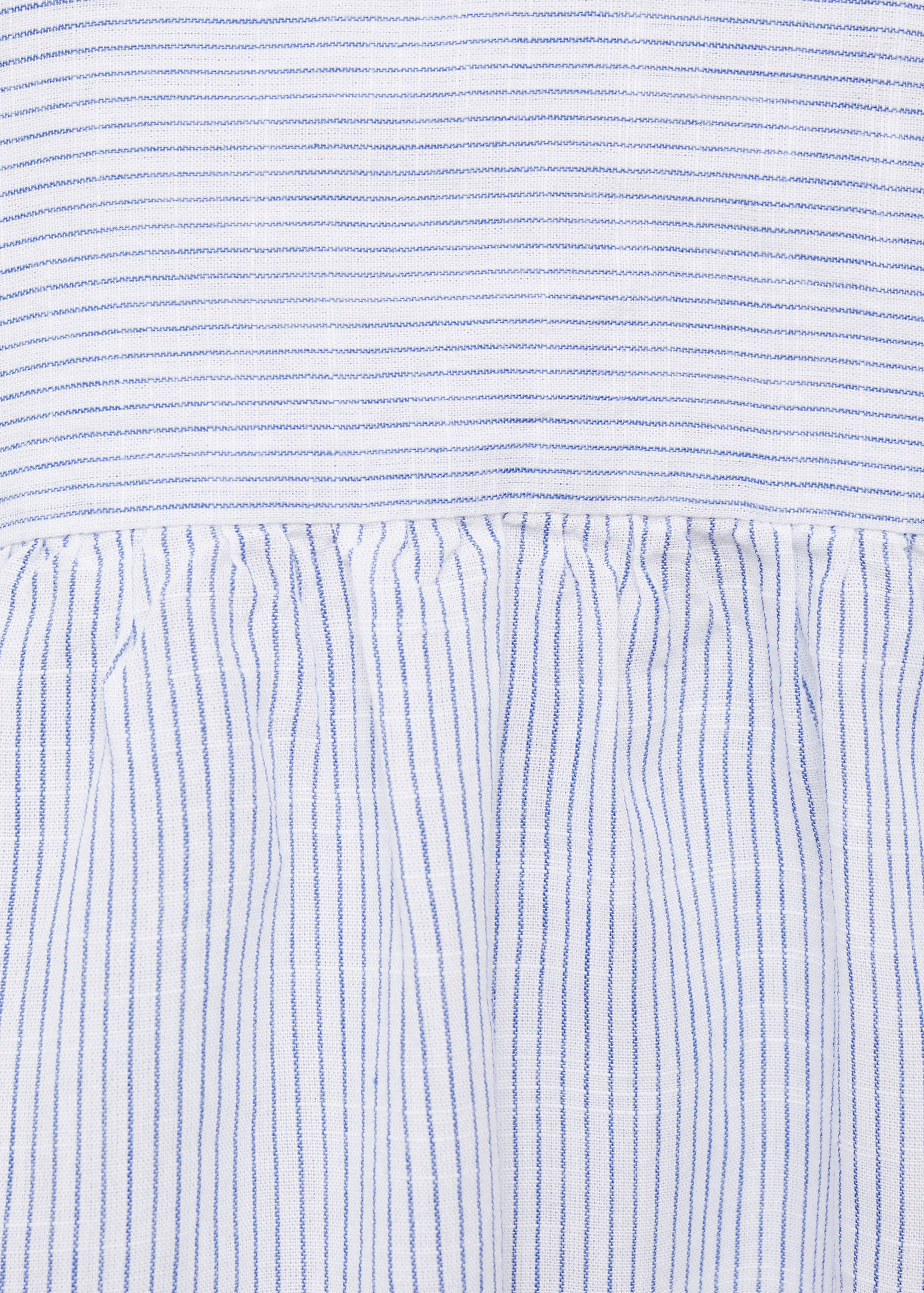 Gestreifte Voile-Bluse - Detail des Artikels 0