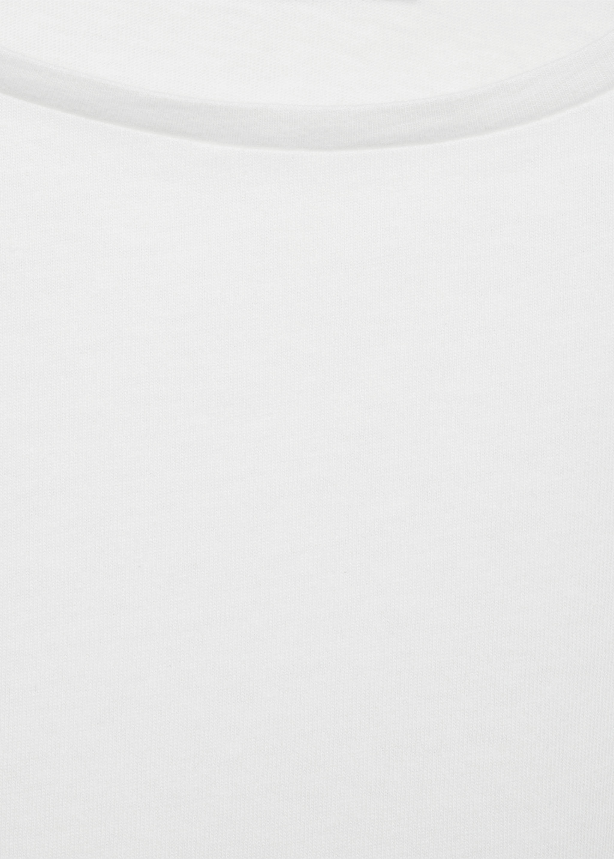 Samarreta volants màniga curta - Detall de l'article 0, Blanc trencat. Ref: 87044800-00.