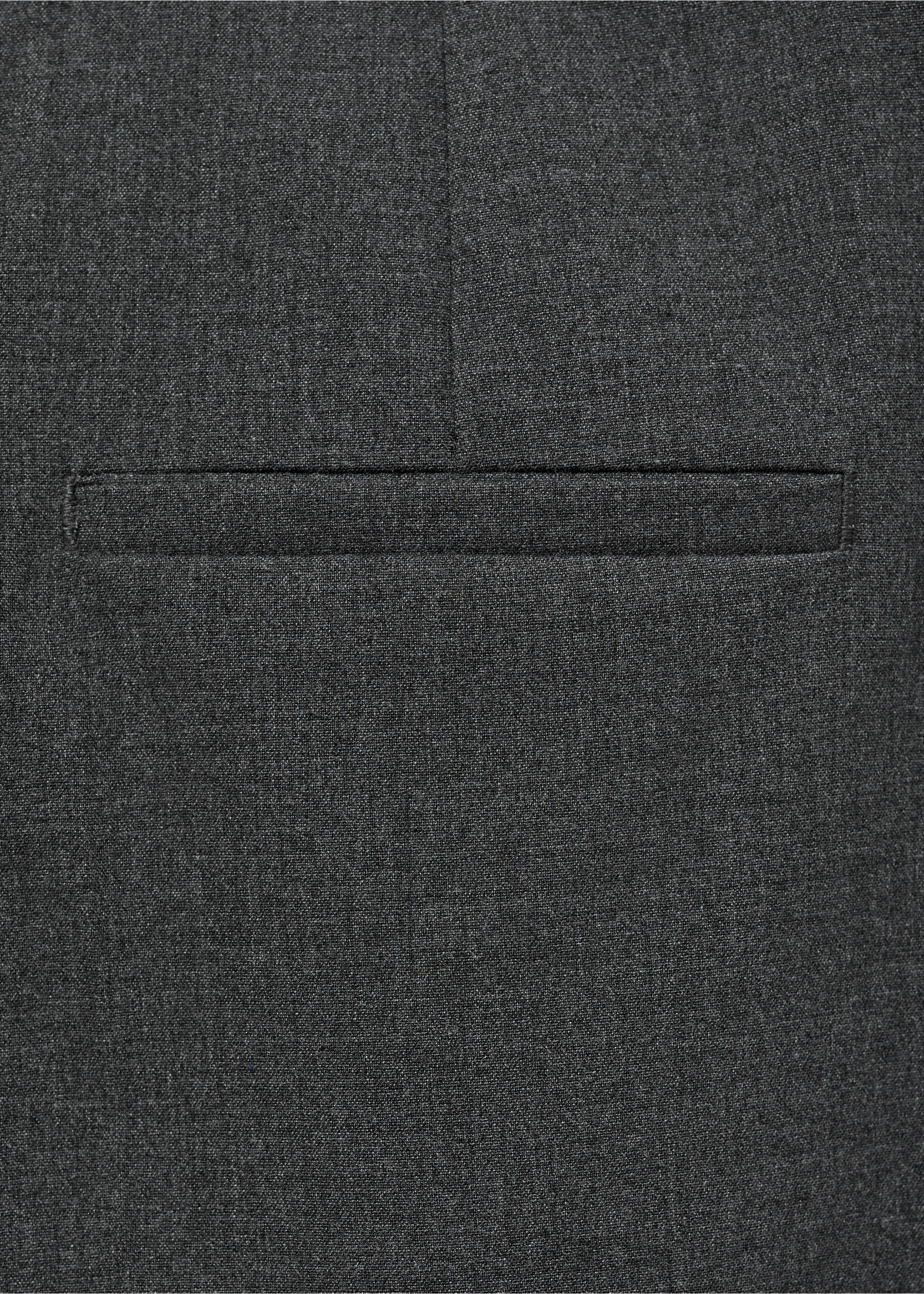 Gerade Anzughose - Detail des Artikels 0, Grau. Ref: 87044802-00.