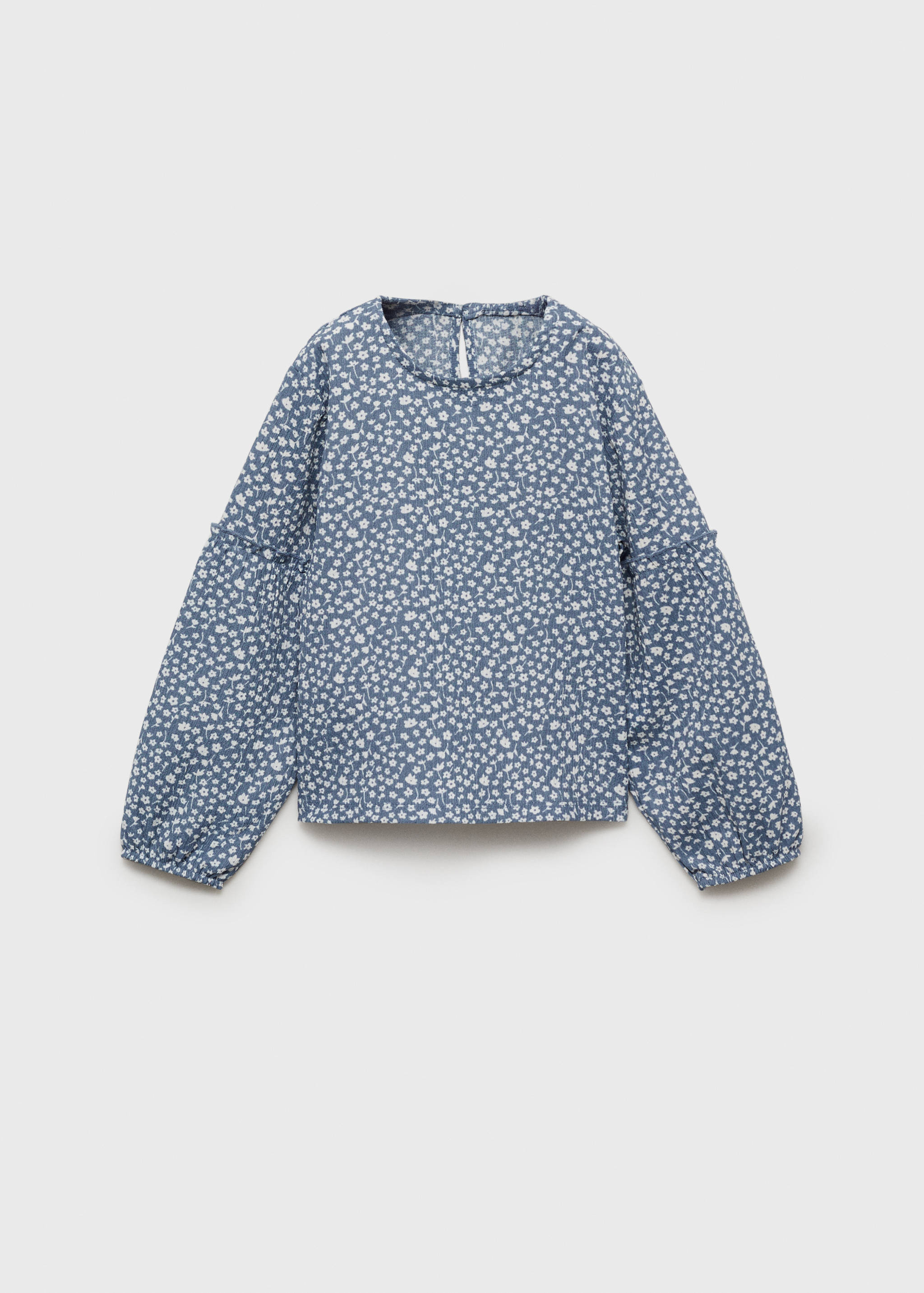 T-shirt manches longues fleurs - Article sans modèle