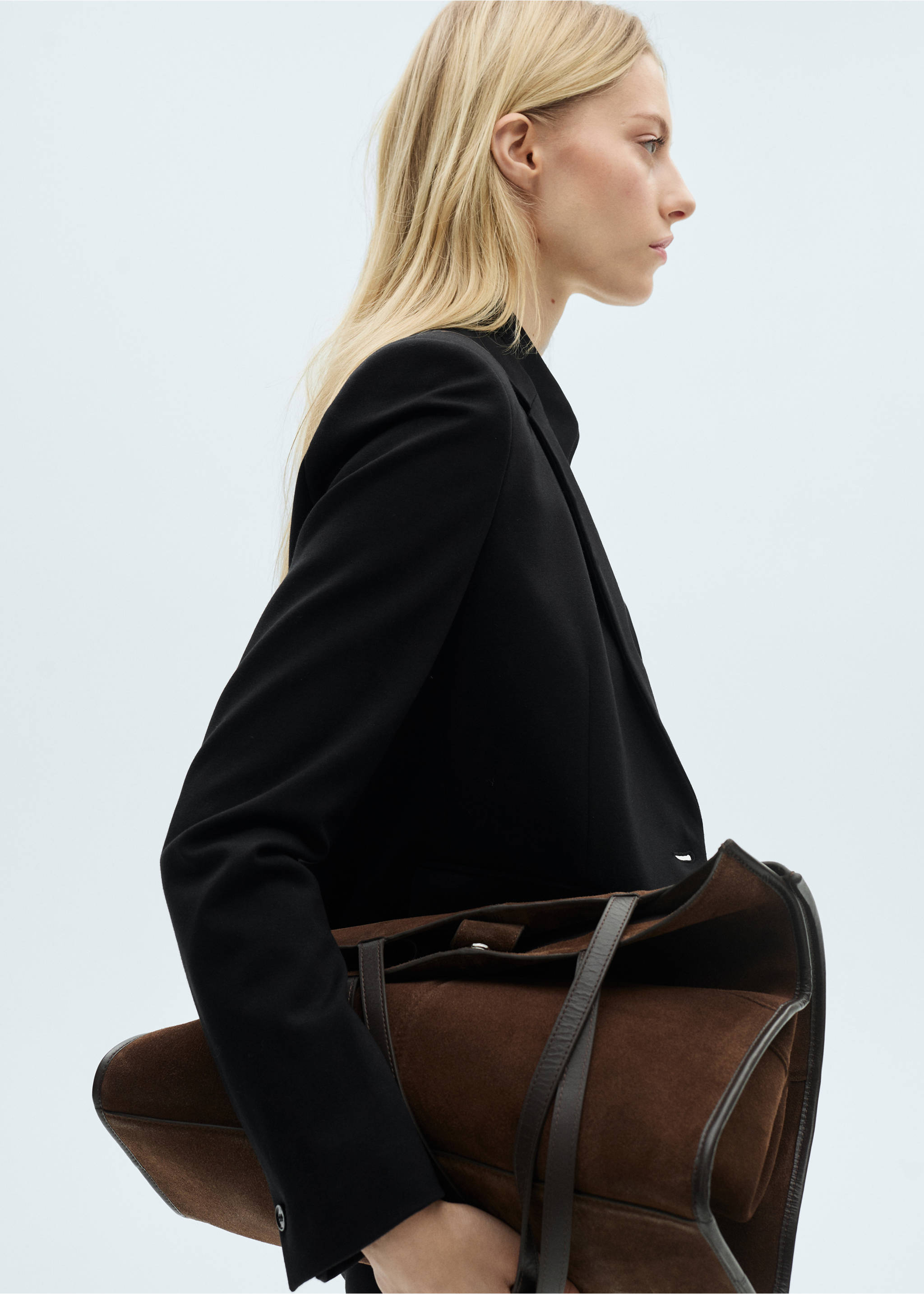 Blazer traje butxaques - Pla mig, Negre. Ref: 87044808-00.