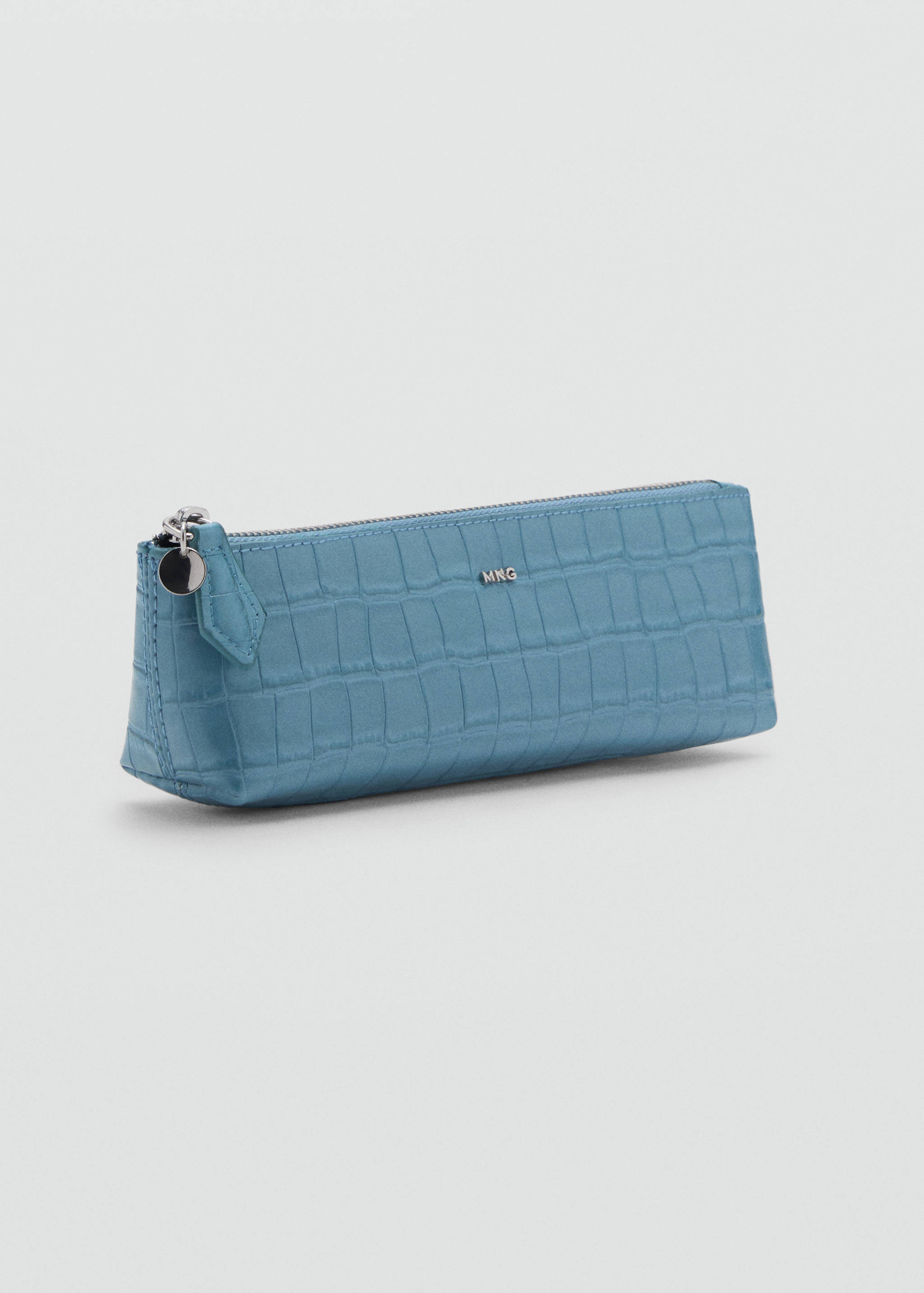 Coco faux-leather  case - Medium plane