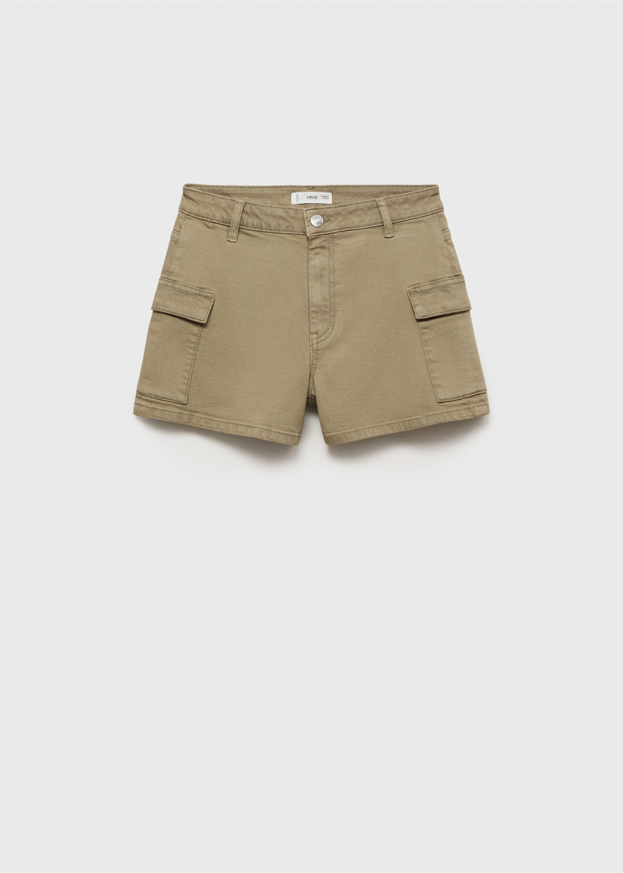 Shorts estilo cargo - Artículo sin modelo, Khaki. Ref: 87045725-00.