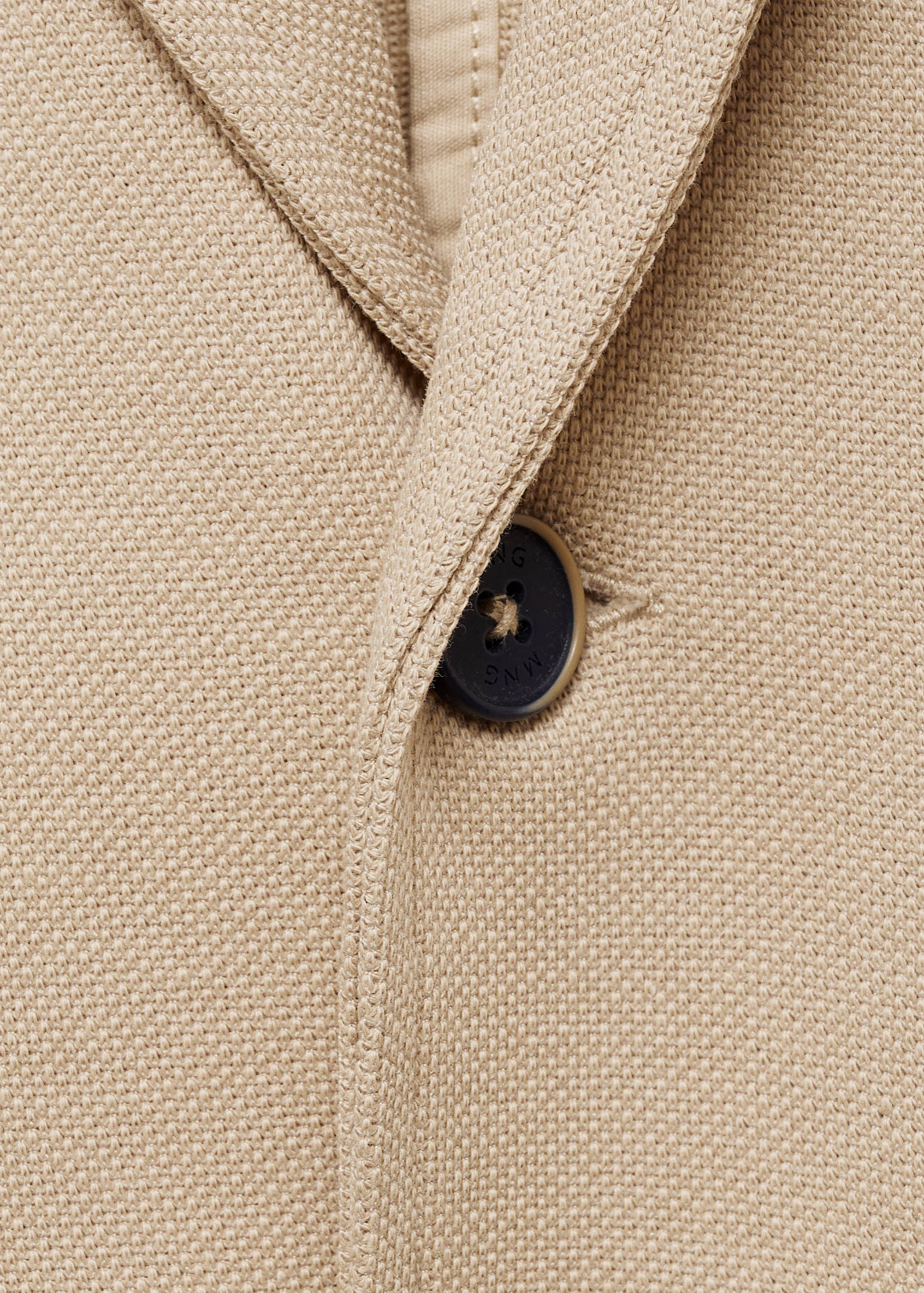 Sako od mješavine pamuka i pikea - Detalji artikla 8