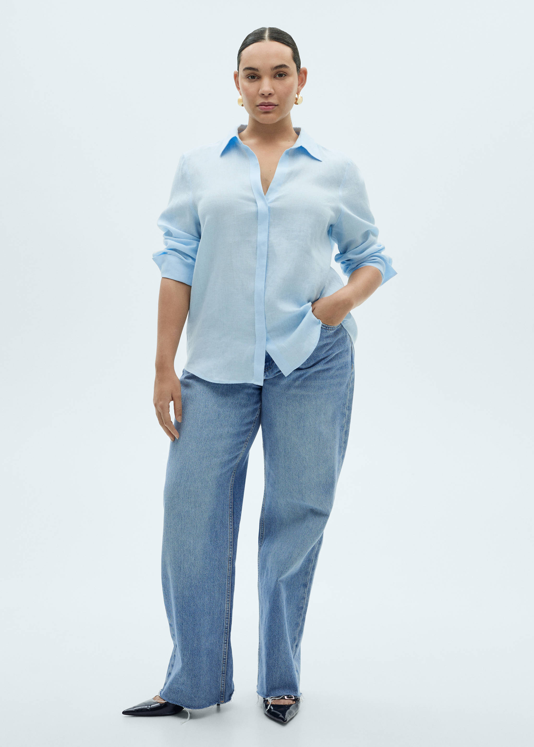 Chemise 100 % lin - Détail de l'article 3