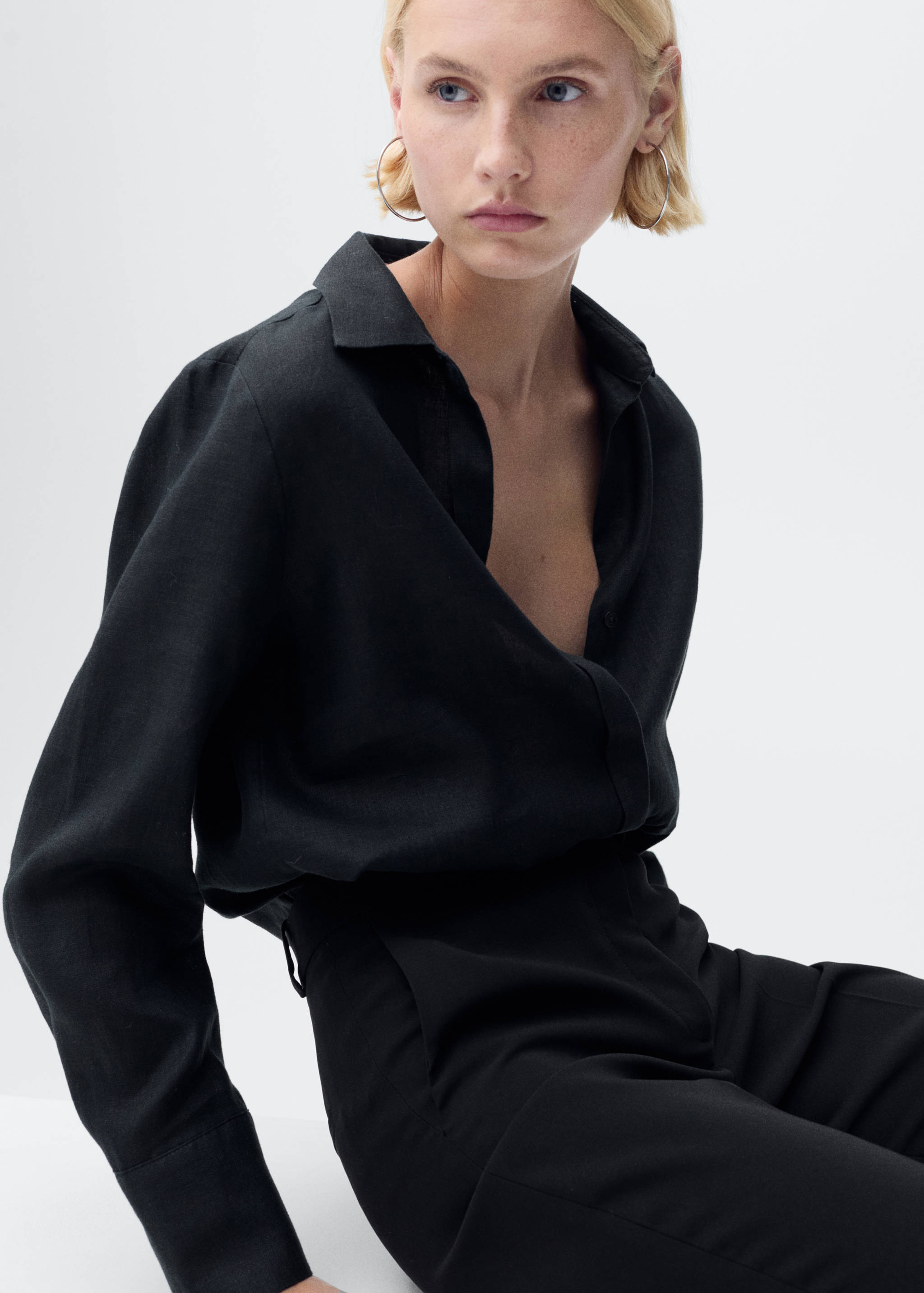 Chemise 100 % lin - Détail de l'article 2