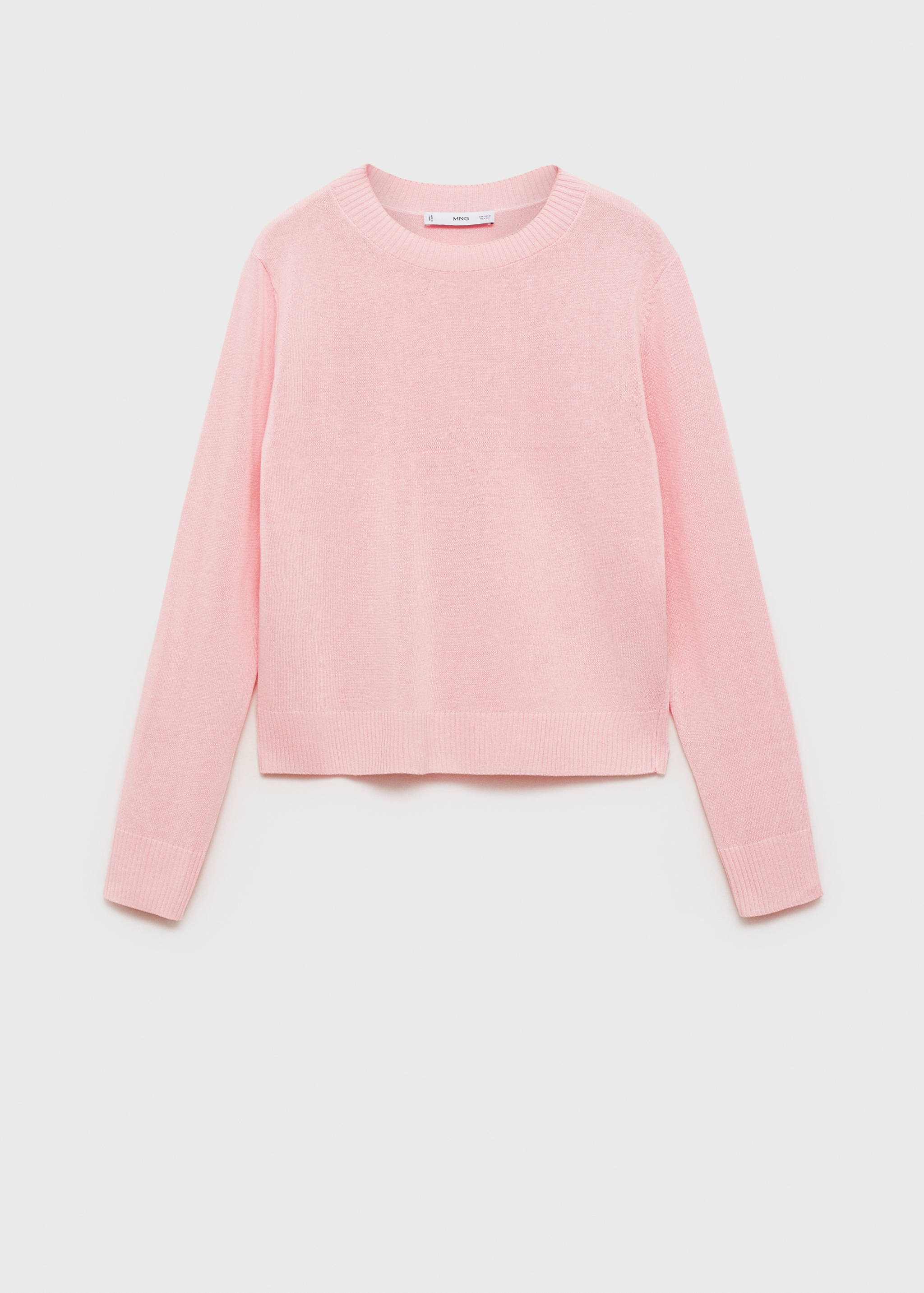 Linen-blend knitted sweater - Article without model