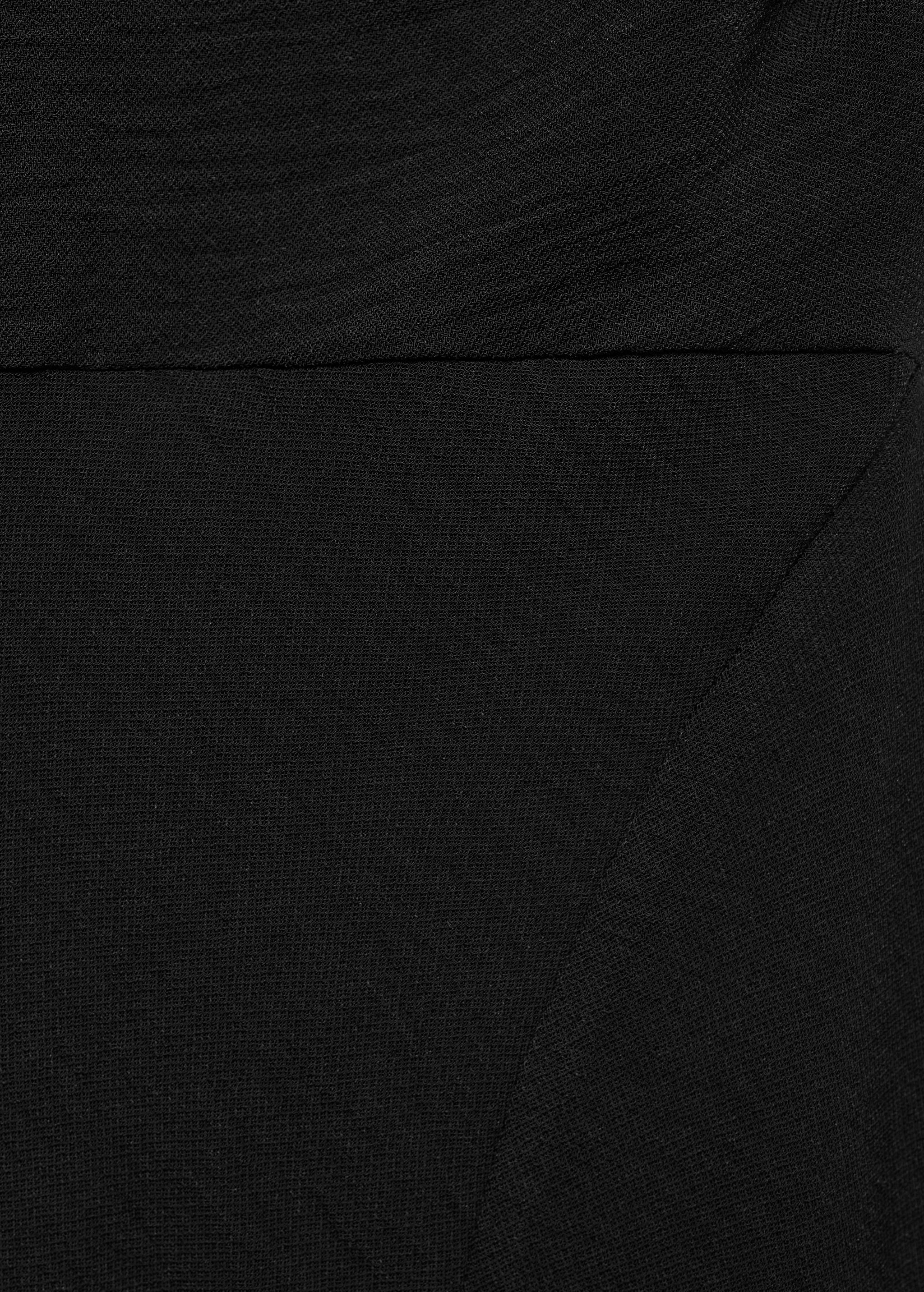 Vestido largo asimétrico - Detalle del artículo 8