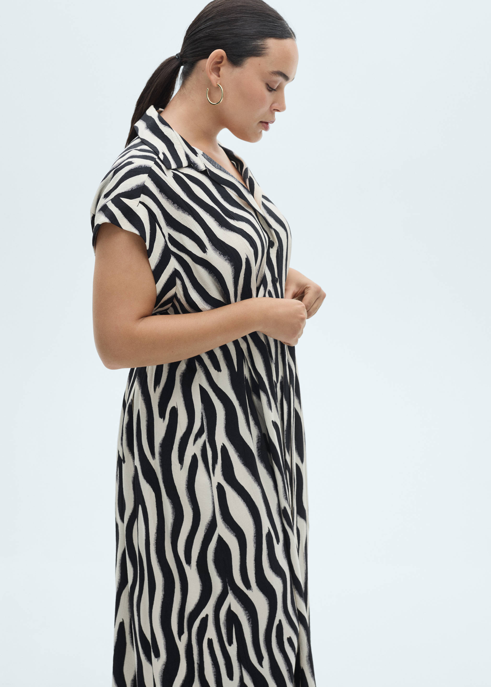 Robe chemise zèbre - Détail de l'article 5