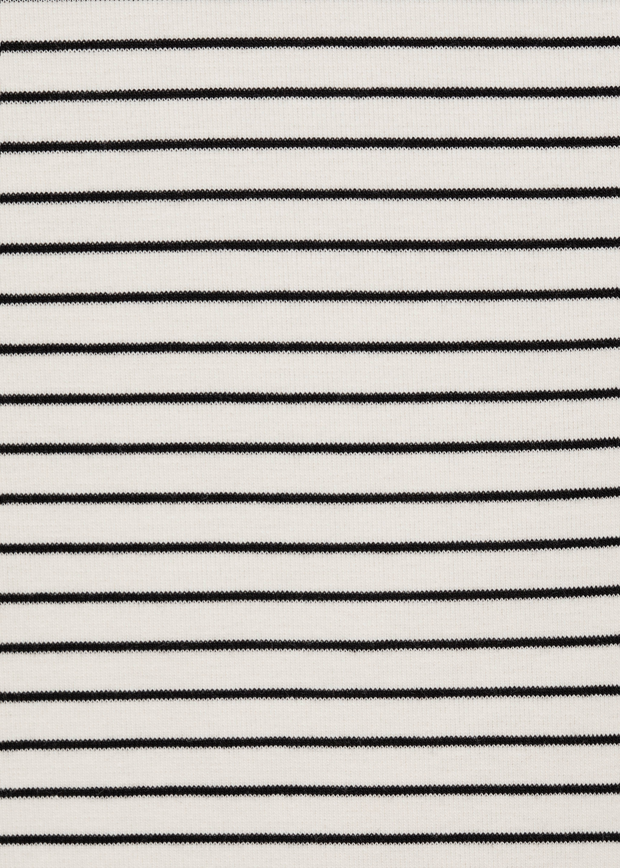 Cotton t-shirt with contrasting trim - Details of the article 0