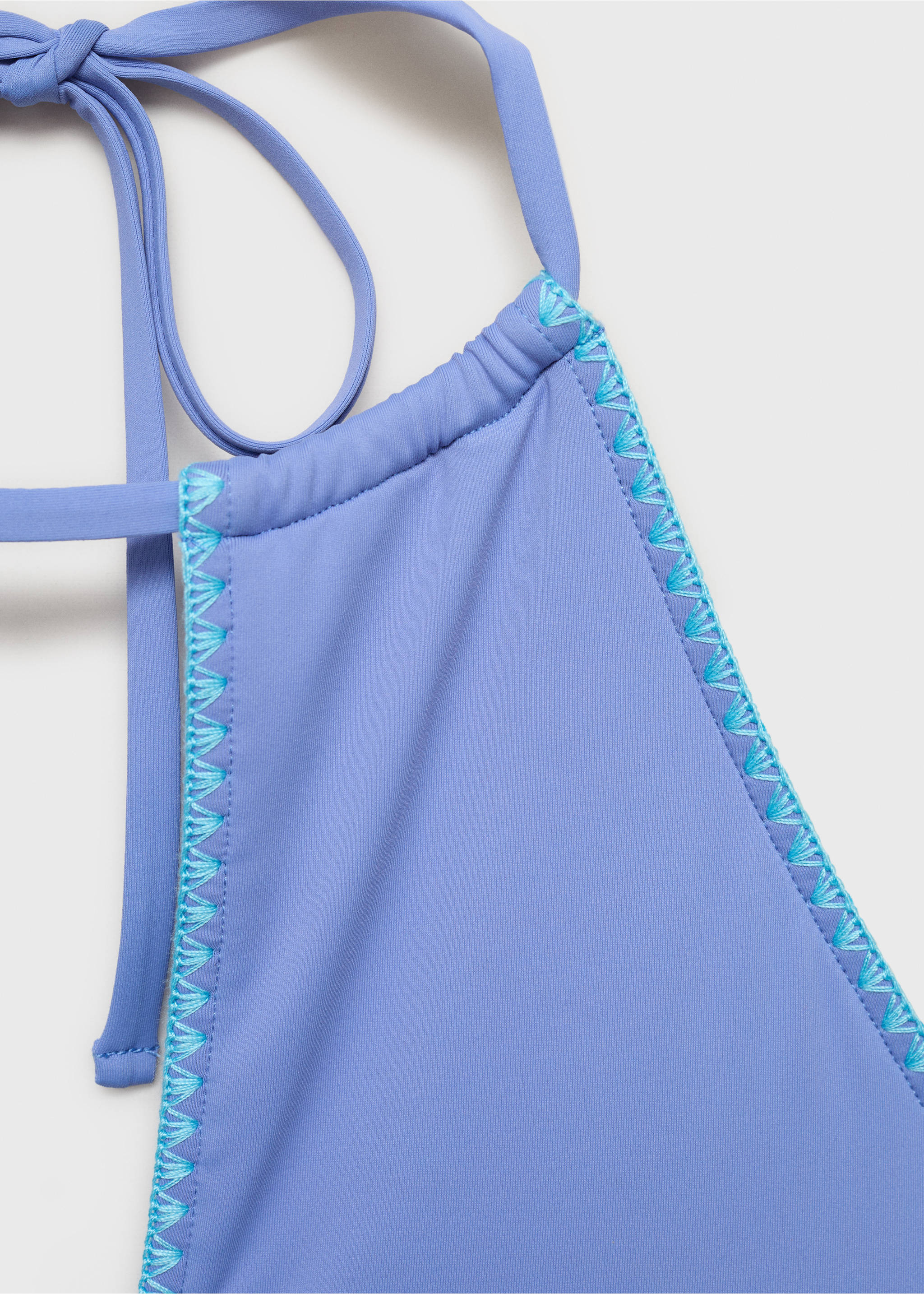 Neckholder-Badeanzug - Detail des Artikels 0, Blau. Ref: 87045753-00.