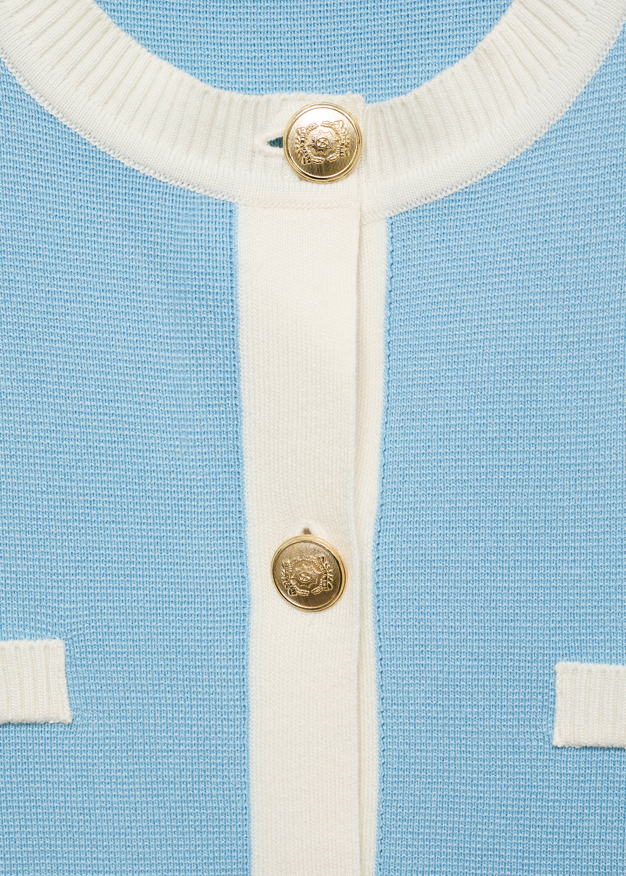 Gilet maille liserés contrastants - Détail de l'article 8