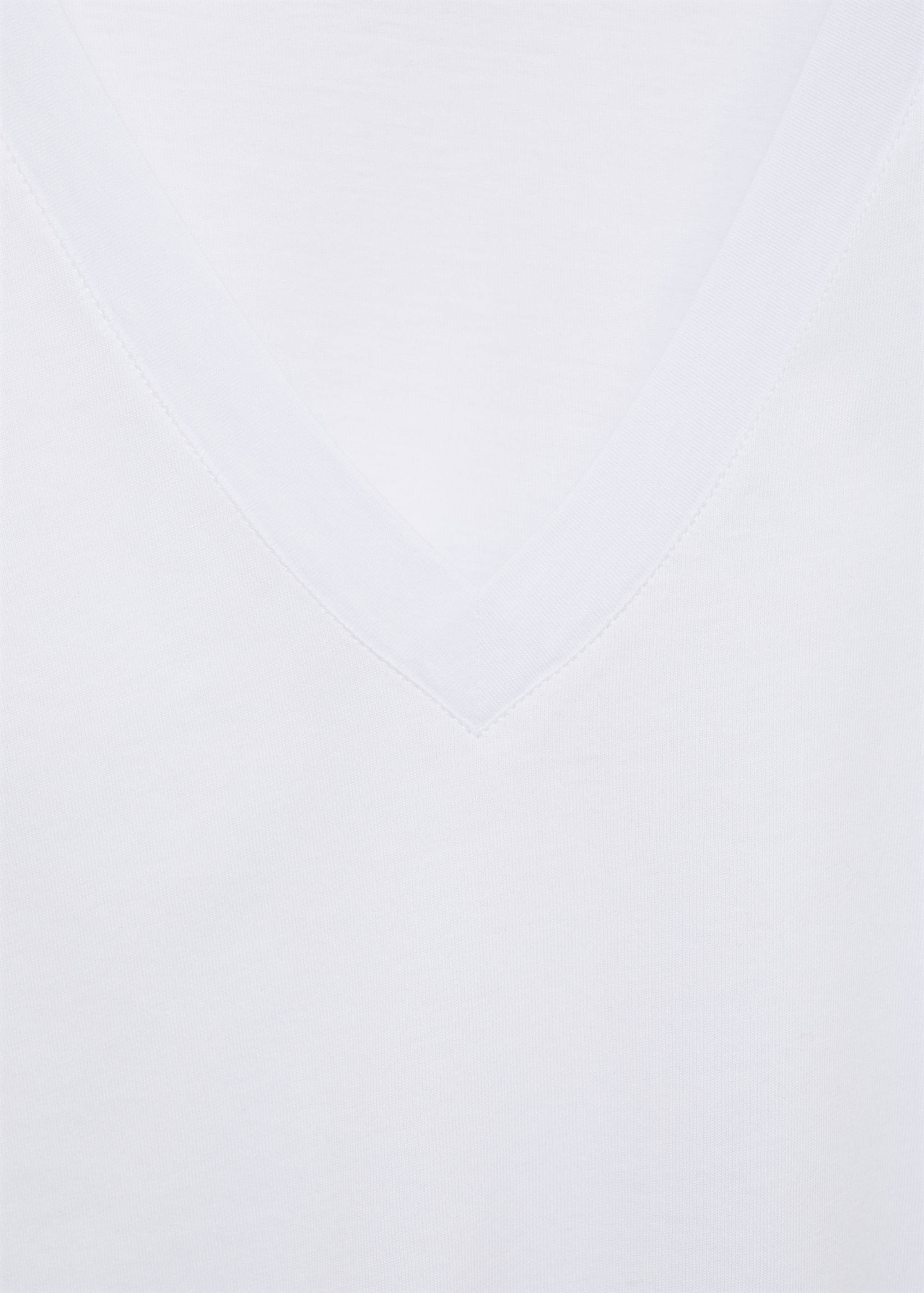 Studded V-neck t-shirt - Details of the article 0