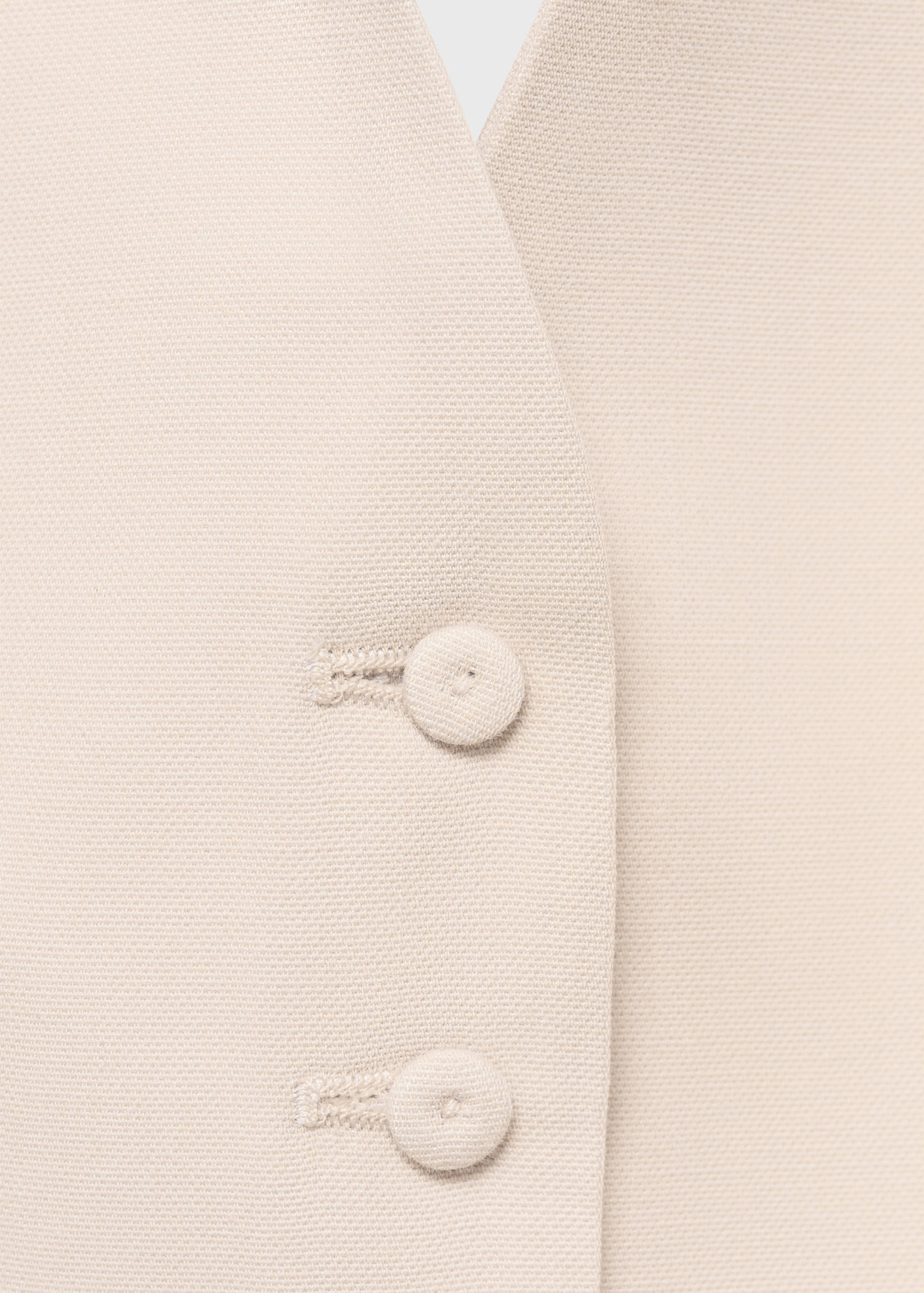 Halter-neck waistcoat with pleats - Details of the article 8