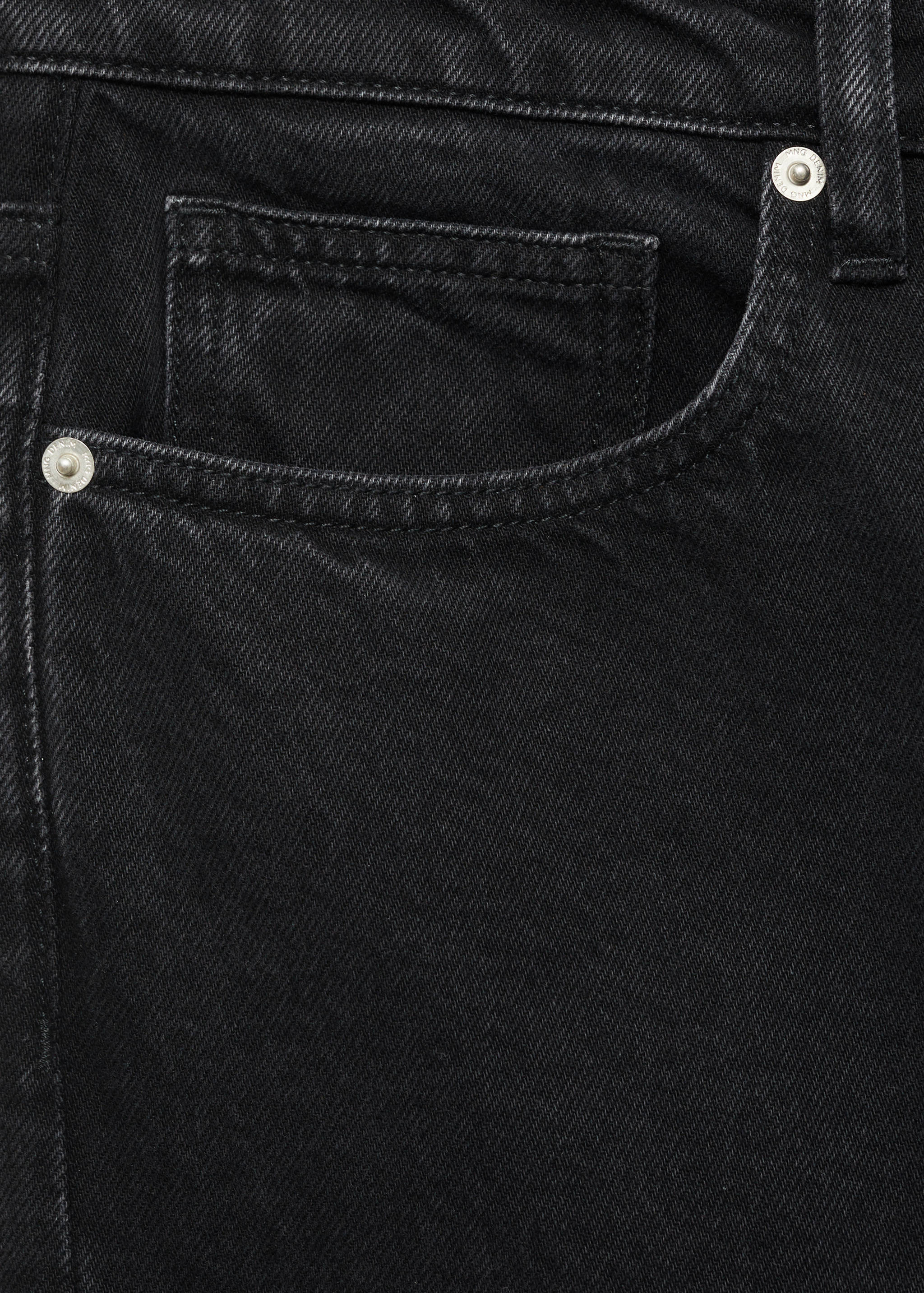 Cropped carrot-fit jeans - Details of the article 0