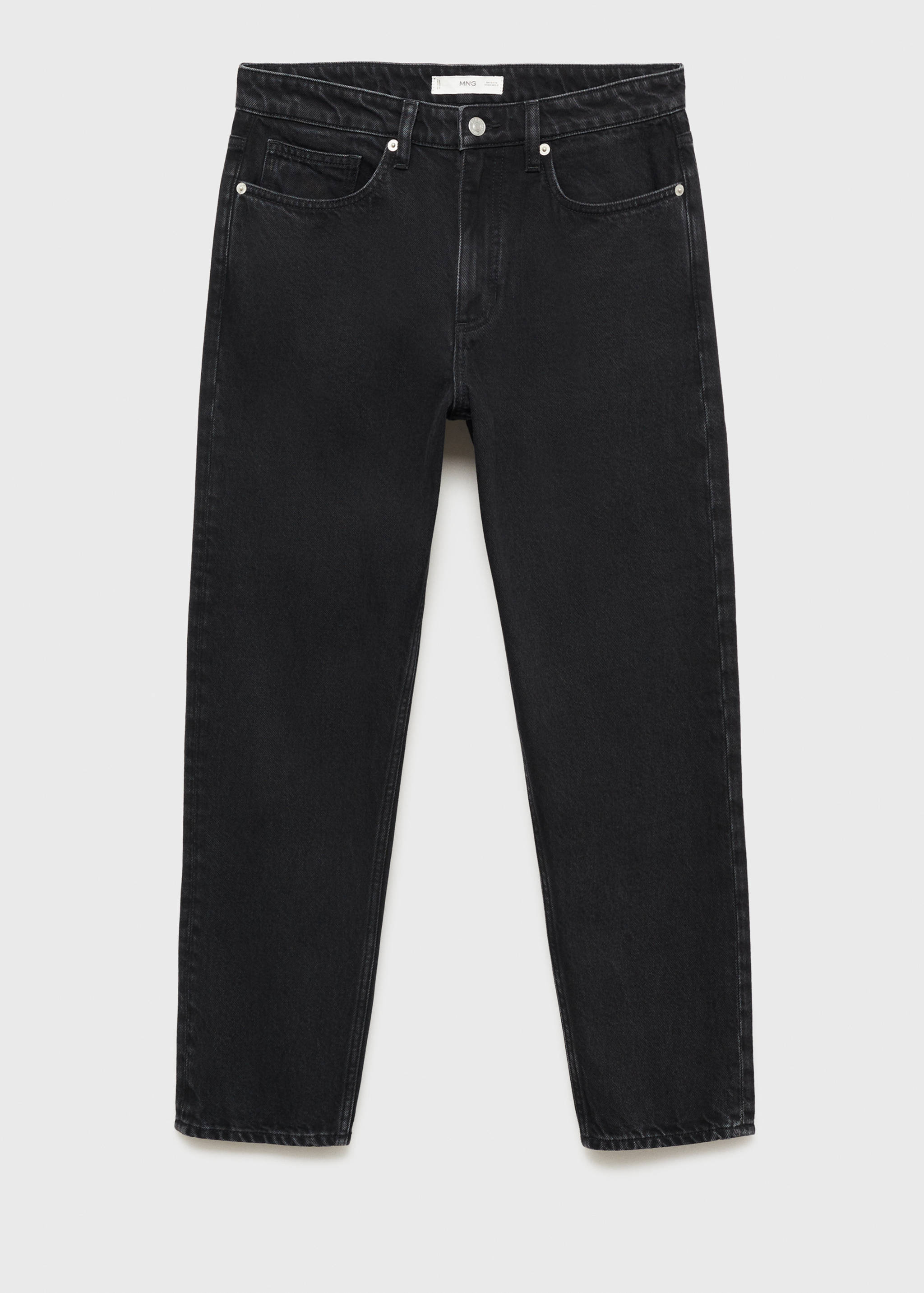 Cropped carrot-fit jeans - Article without model