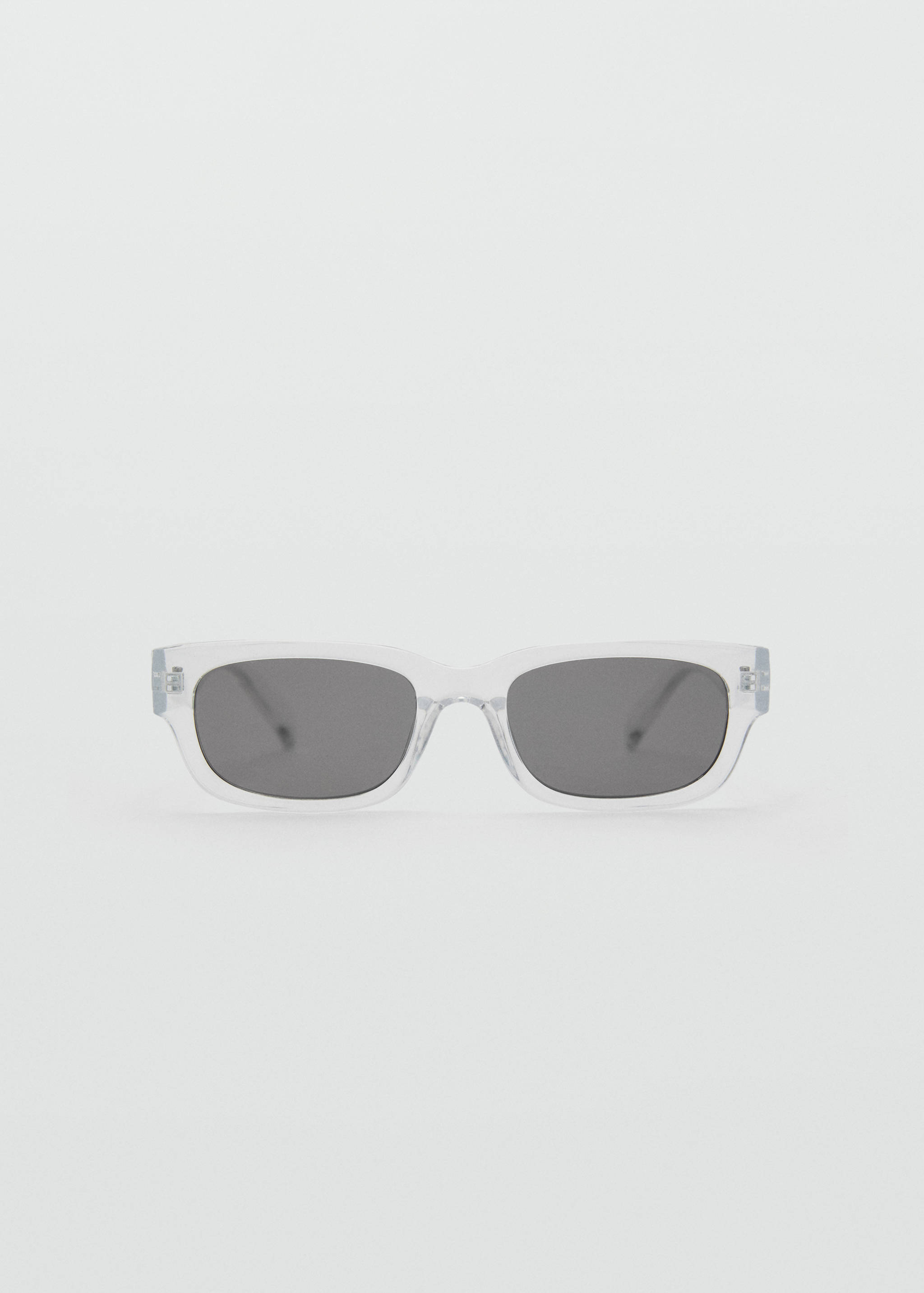 Sonnenbrille mit rechteckigem Brillengestell - Artikel ohne Model